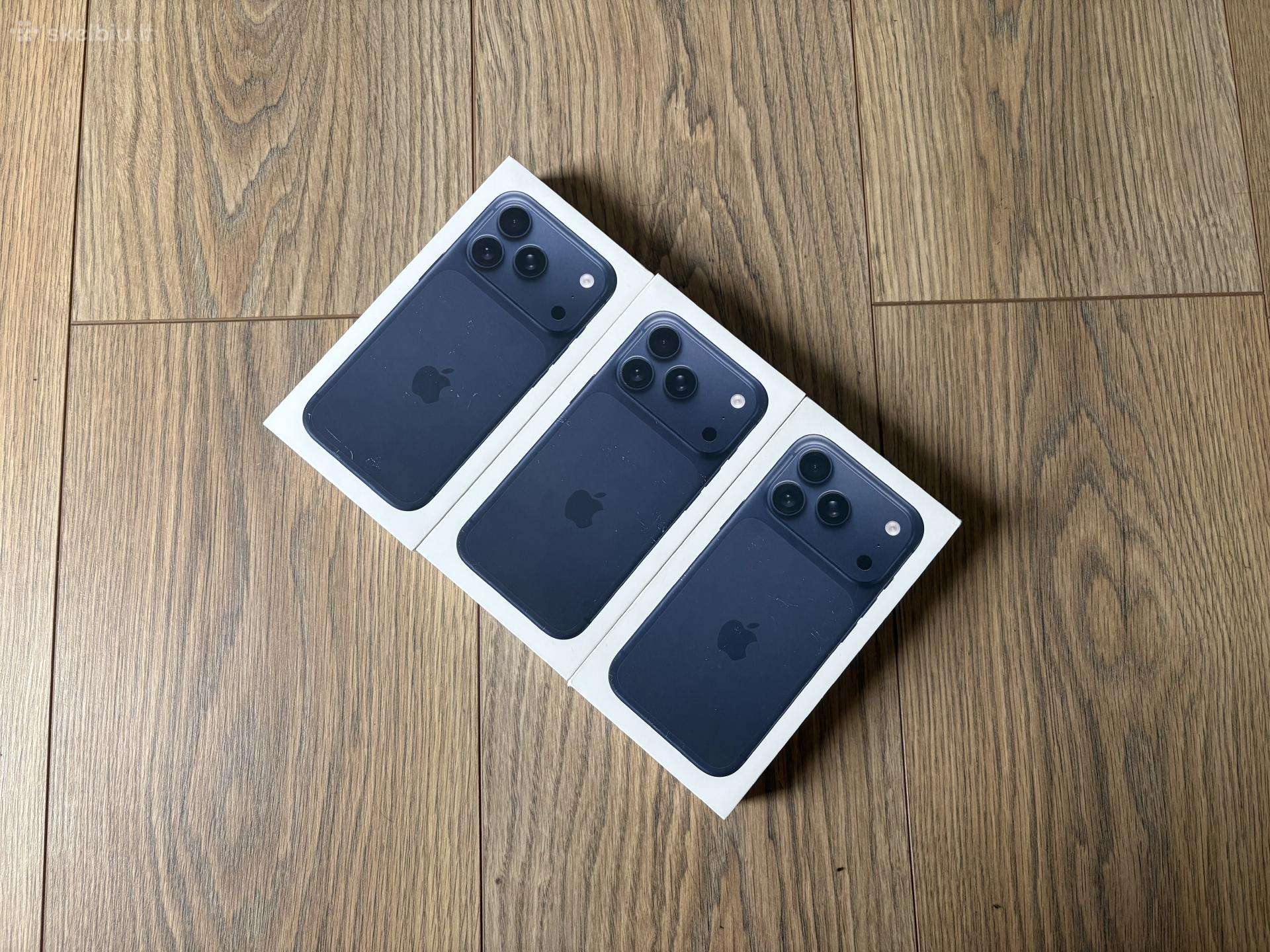 Naujas iPhone 17 Pro, mėlynas