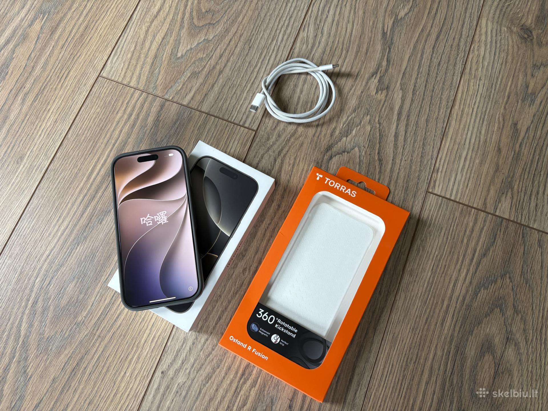 iPhone 16 Pro 256 GB, visiškai naujas