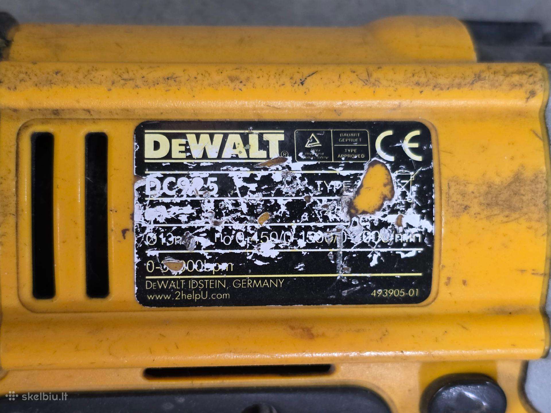 Dewalt akumuliatoriniai įrankiai