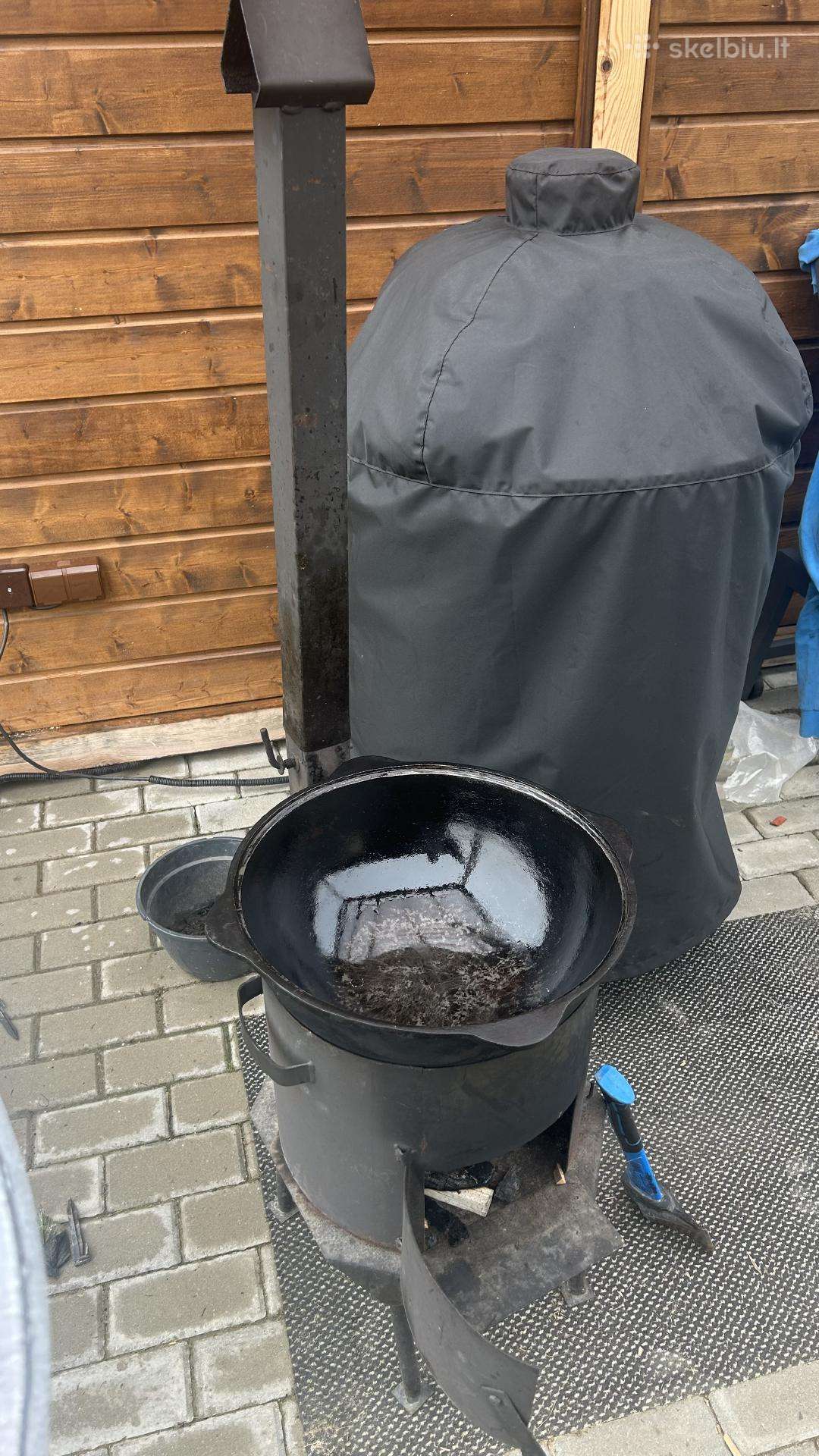 Kazanas + krosnelė