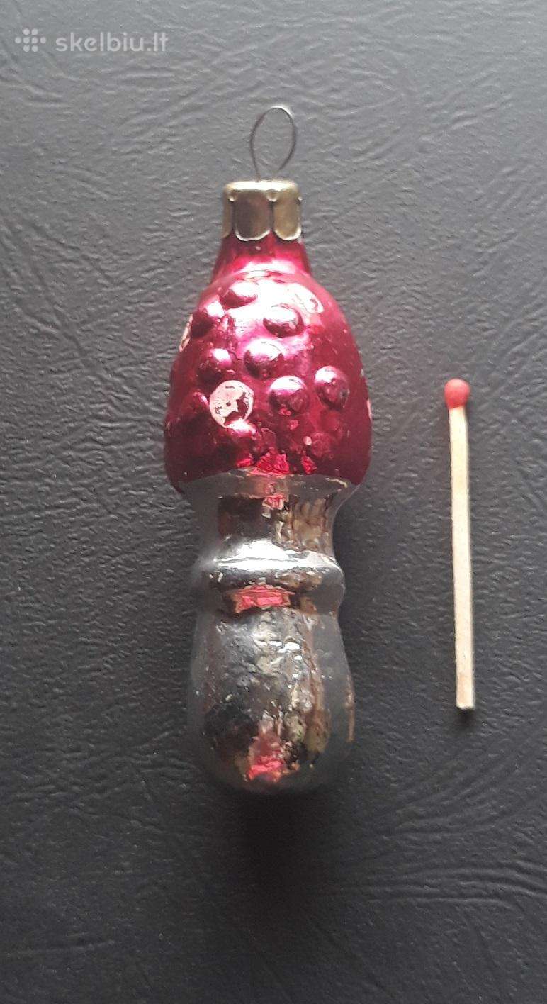 Eglutės žaisliukas Grybas 02