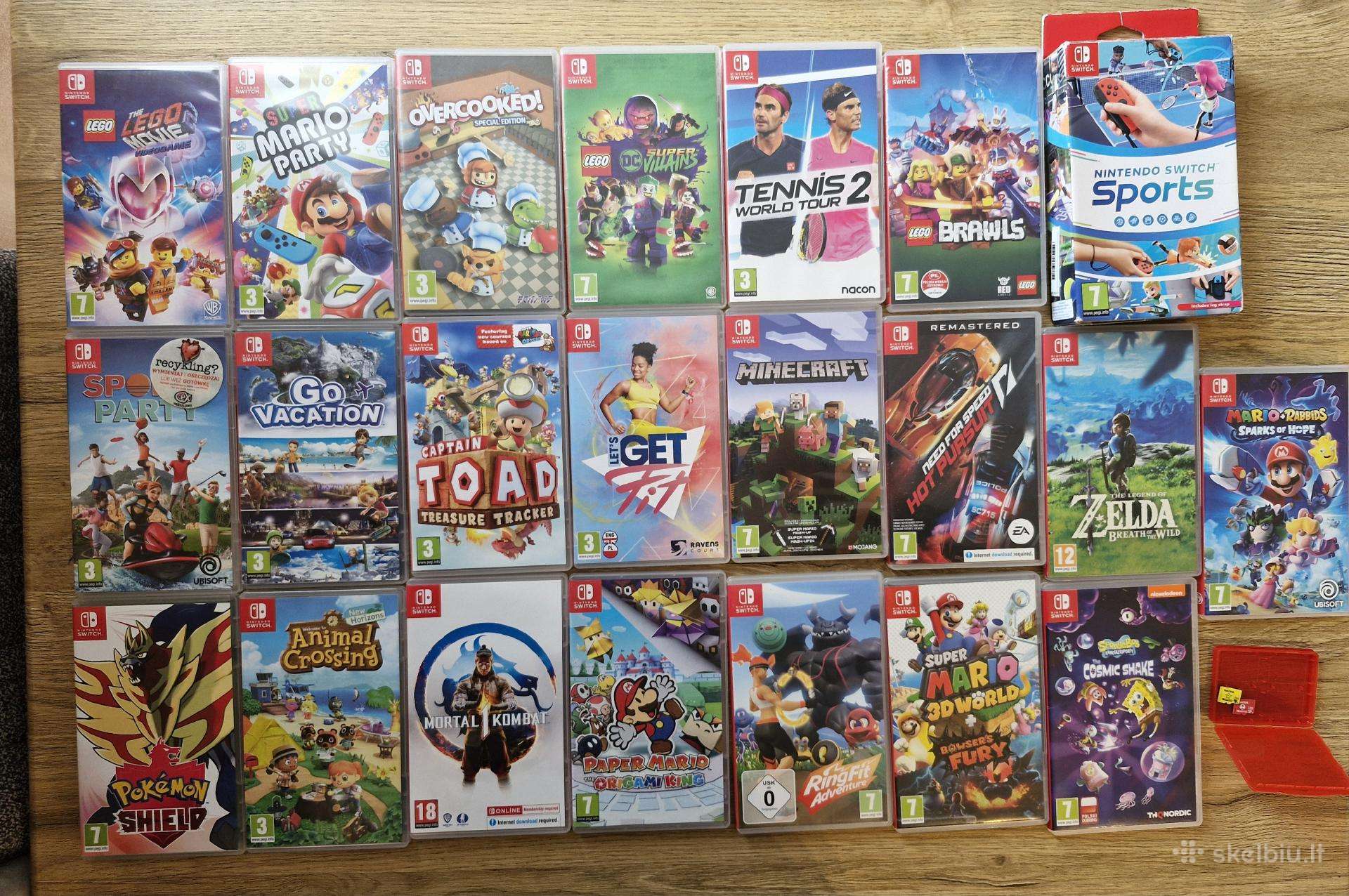 Nintendo žaidimai atnaujinta 10.13