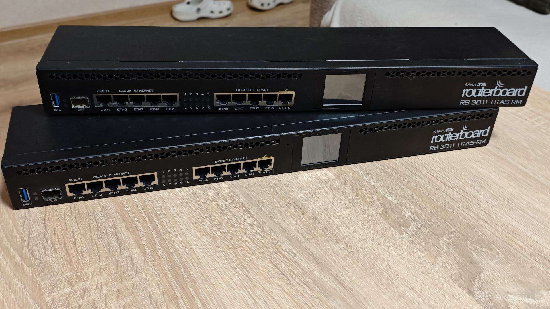 2vnt Mikrotik Routerboard Rb3011uias-rm