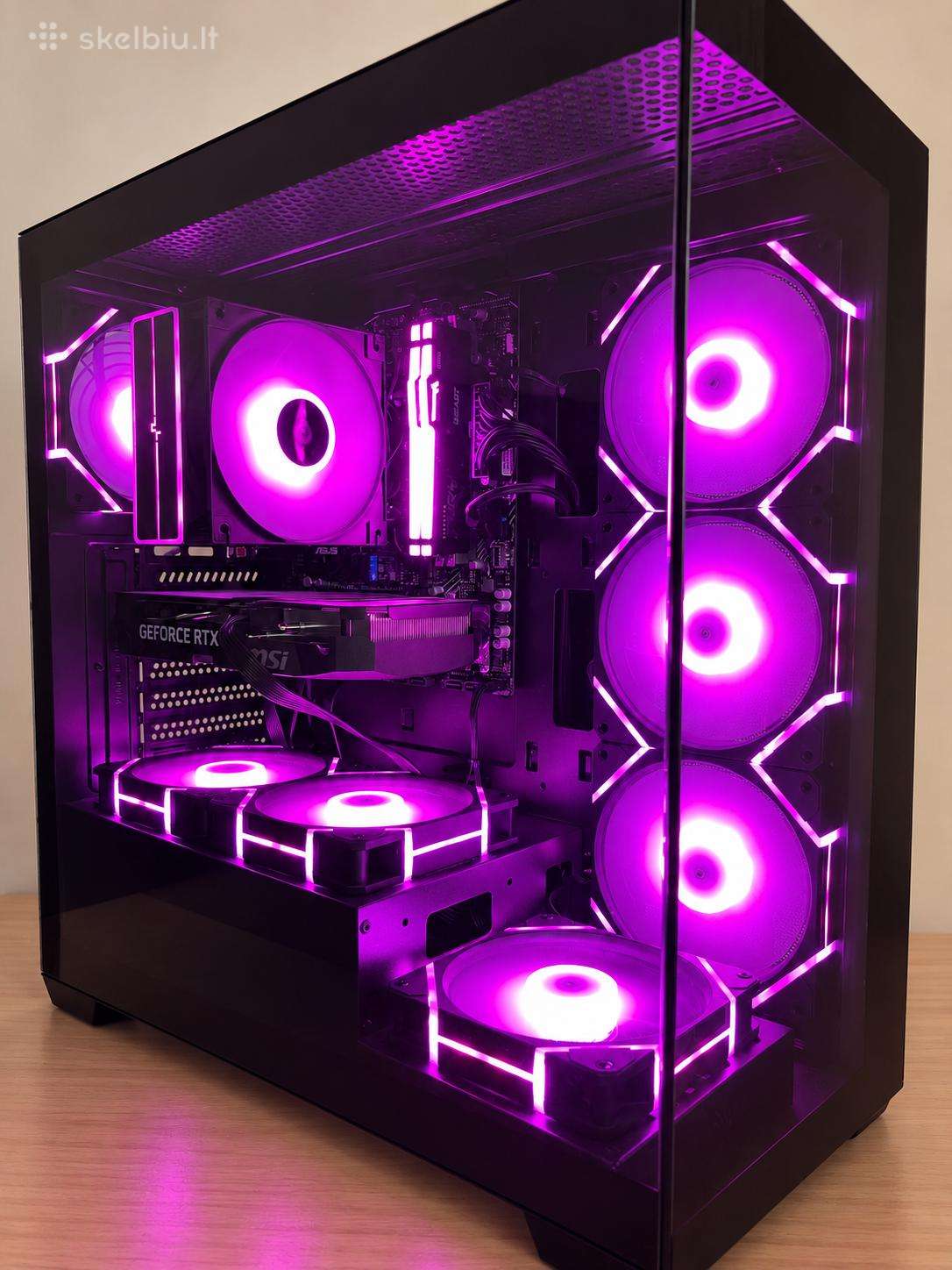 Naujas žaidimų kompiuteris (Rtx 5060ti 16gb) ddr5