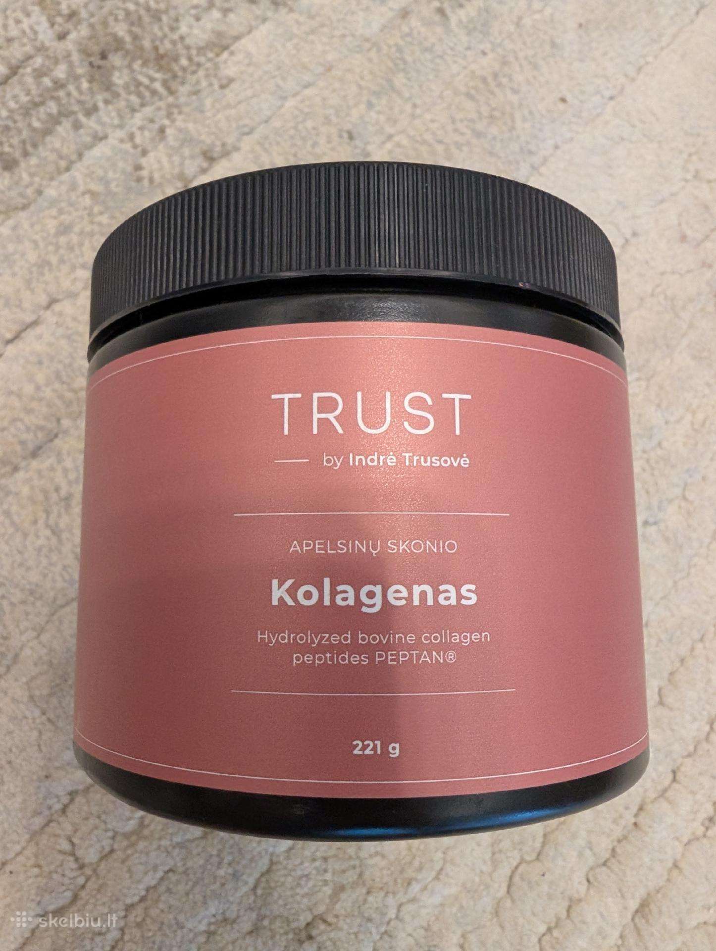 Žalias žingsnis Trust apelsinų skonio kolagenas