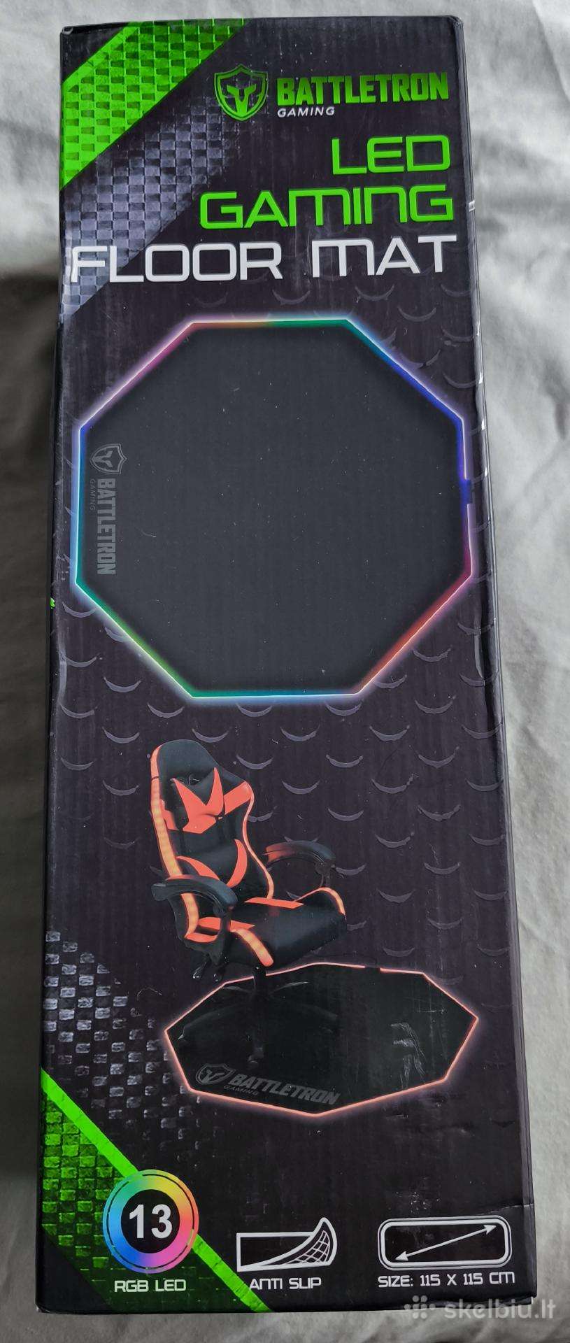 Battletron LED Gaming kilimėlis 115115 cm Rgb