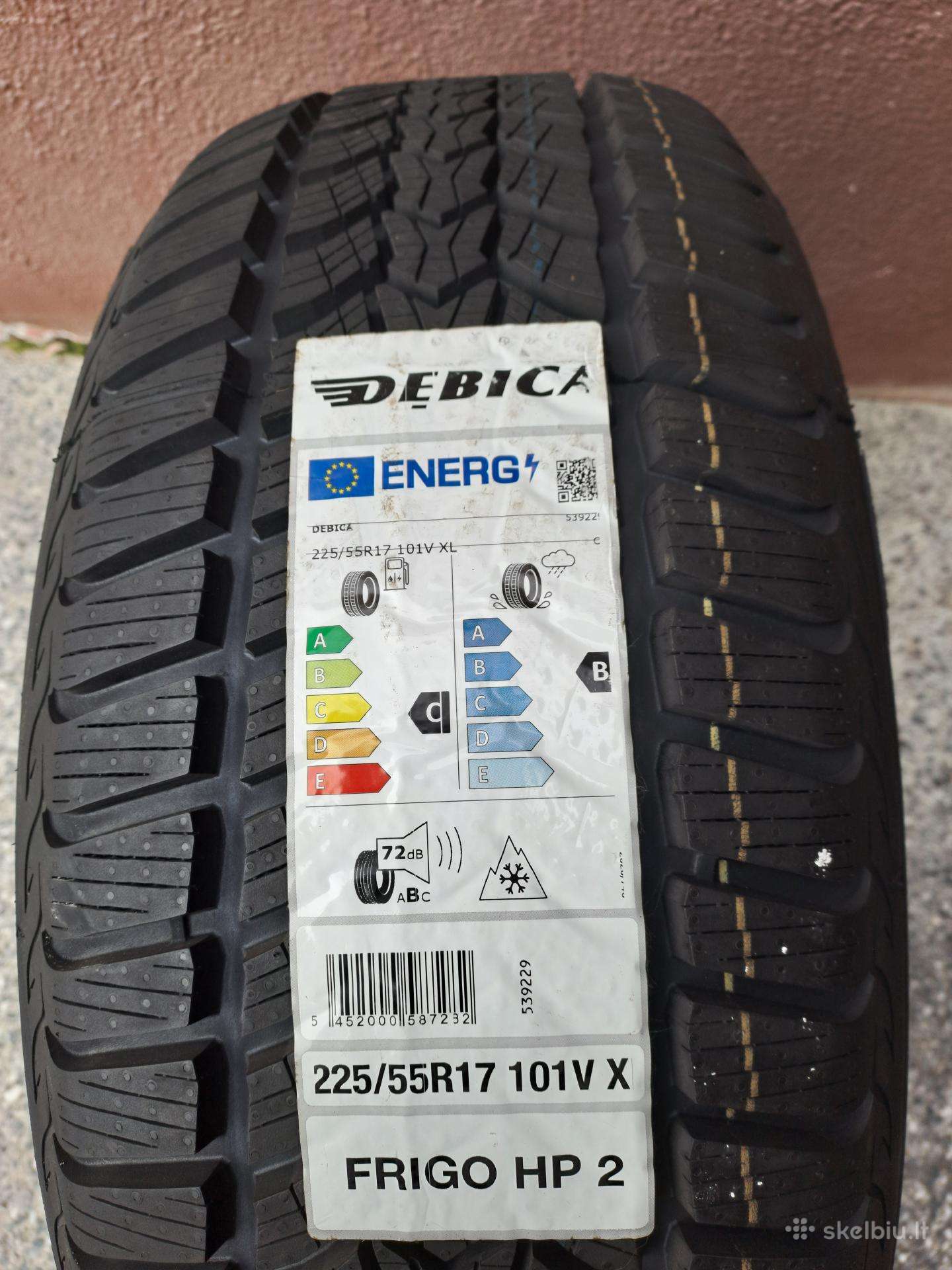 Padangos naujos, M+s 225/55 R17