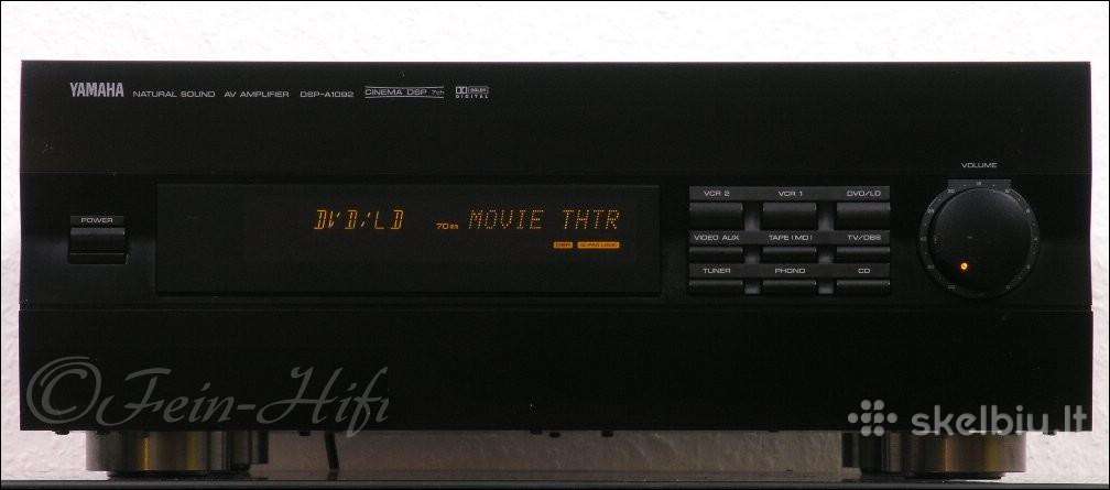 Yamaha Dsp-a1092 amplifier. 20,5kg. 1997m. Naujas.