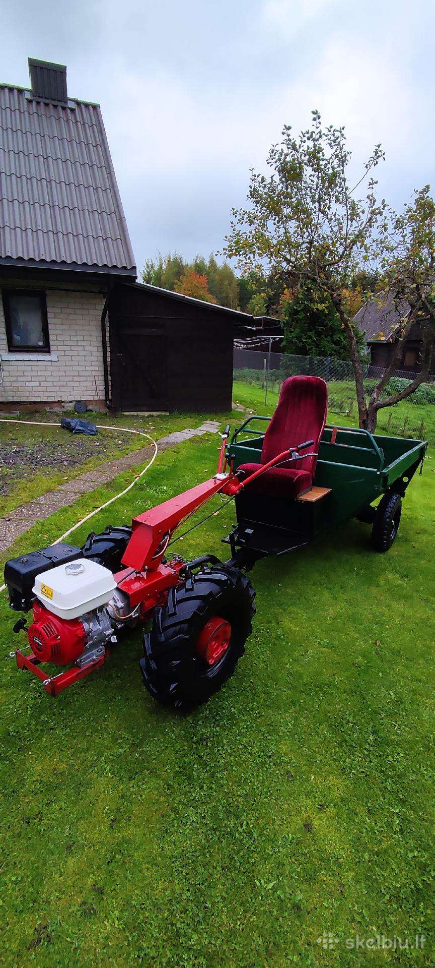 Mtz motoblokas su Honda varikliu