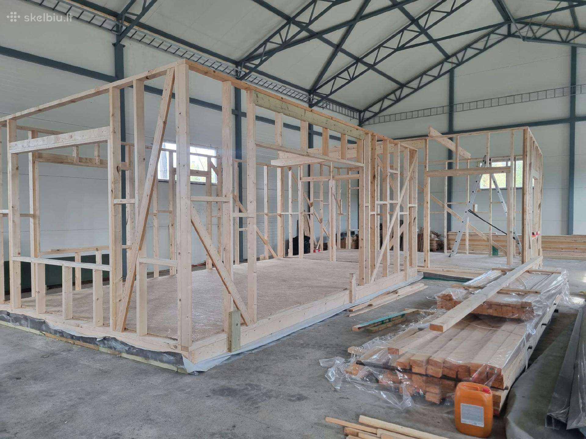 50 m² modulinis namas – galima įsigyti iš karto