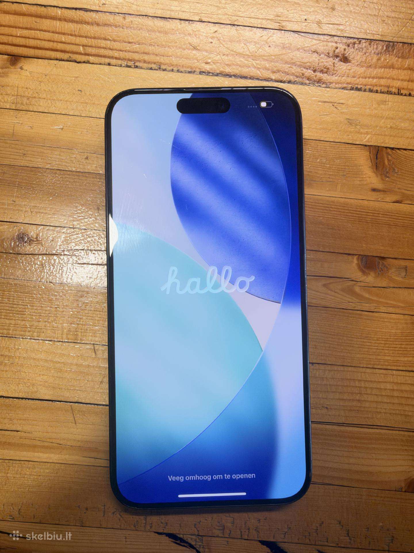iPhone 15 pro max 512gb naudotas