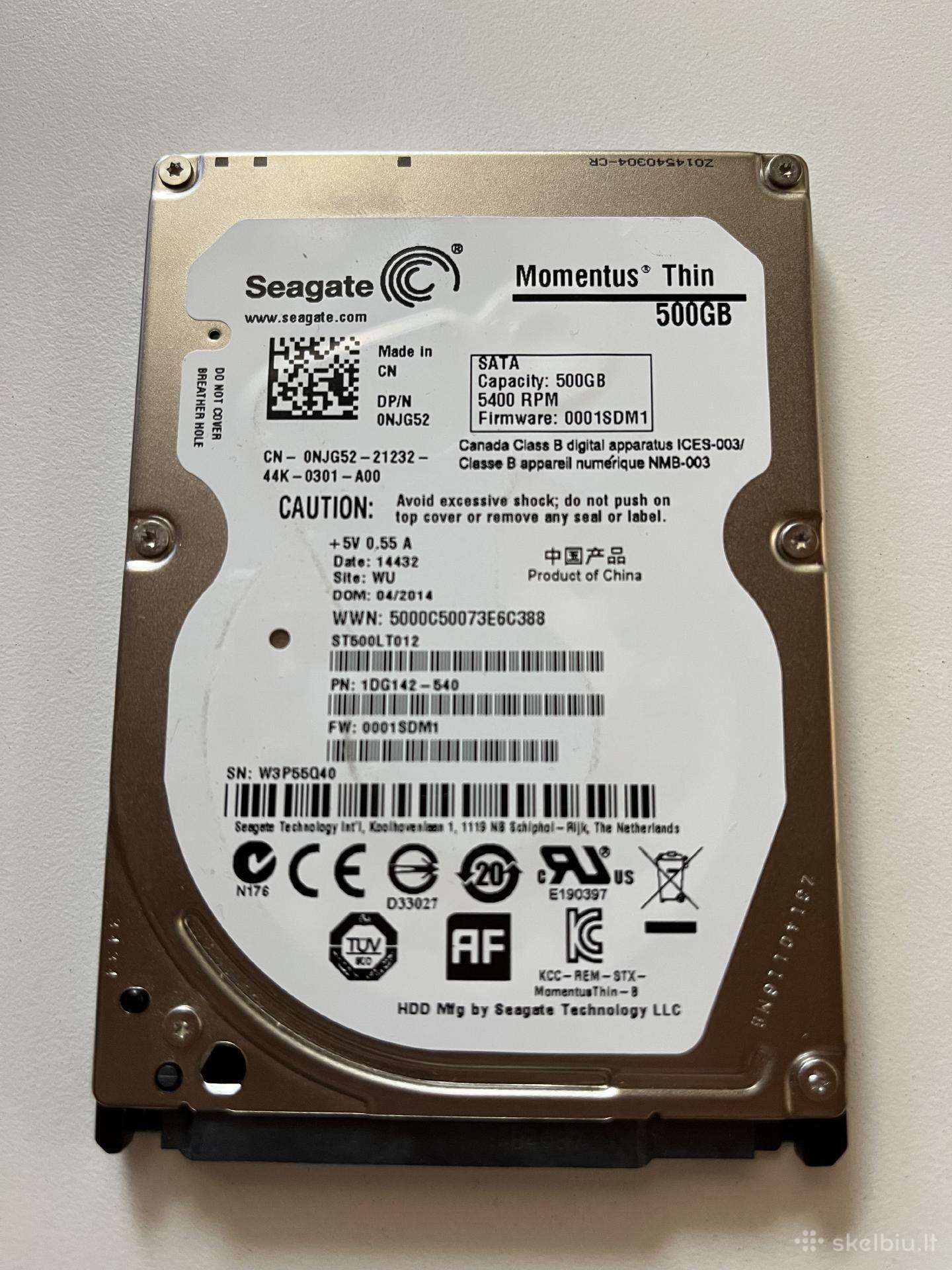 HDD Momentus Thin 500gb