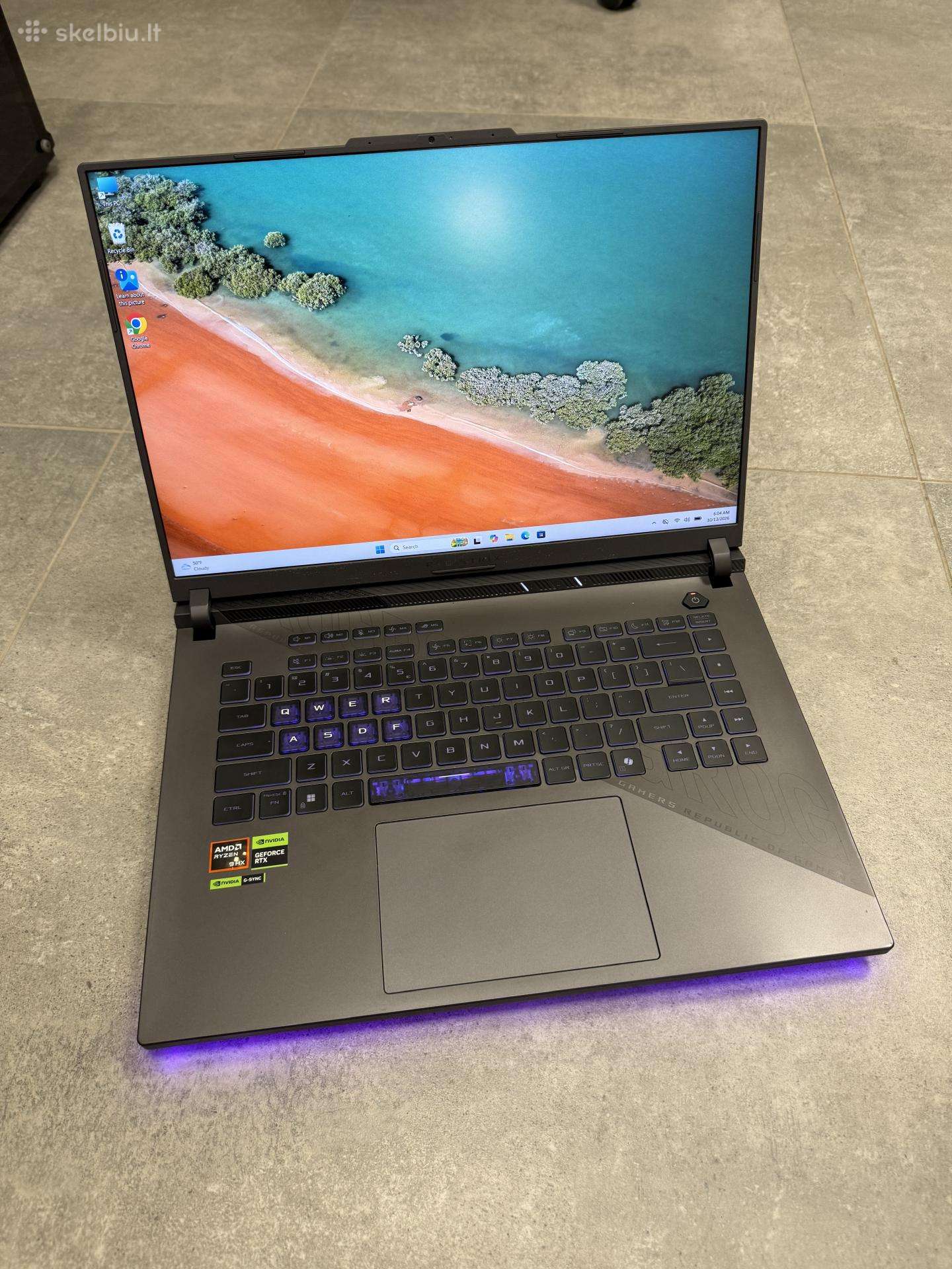 Asus Rog Strix G16 Ryzen 9 8940hx / 32gb / 3tb SSD