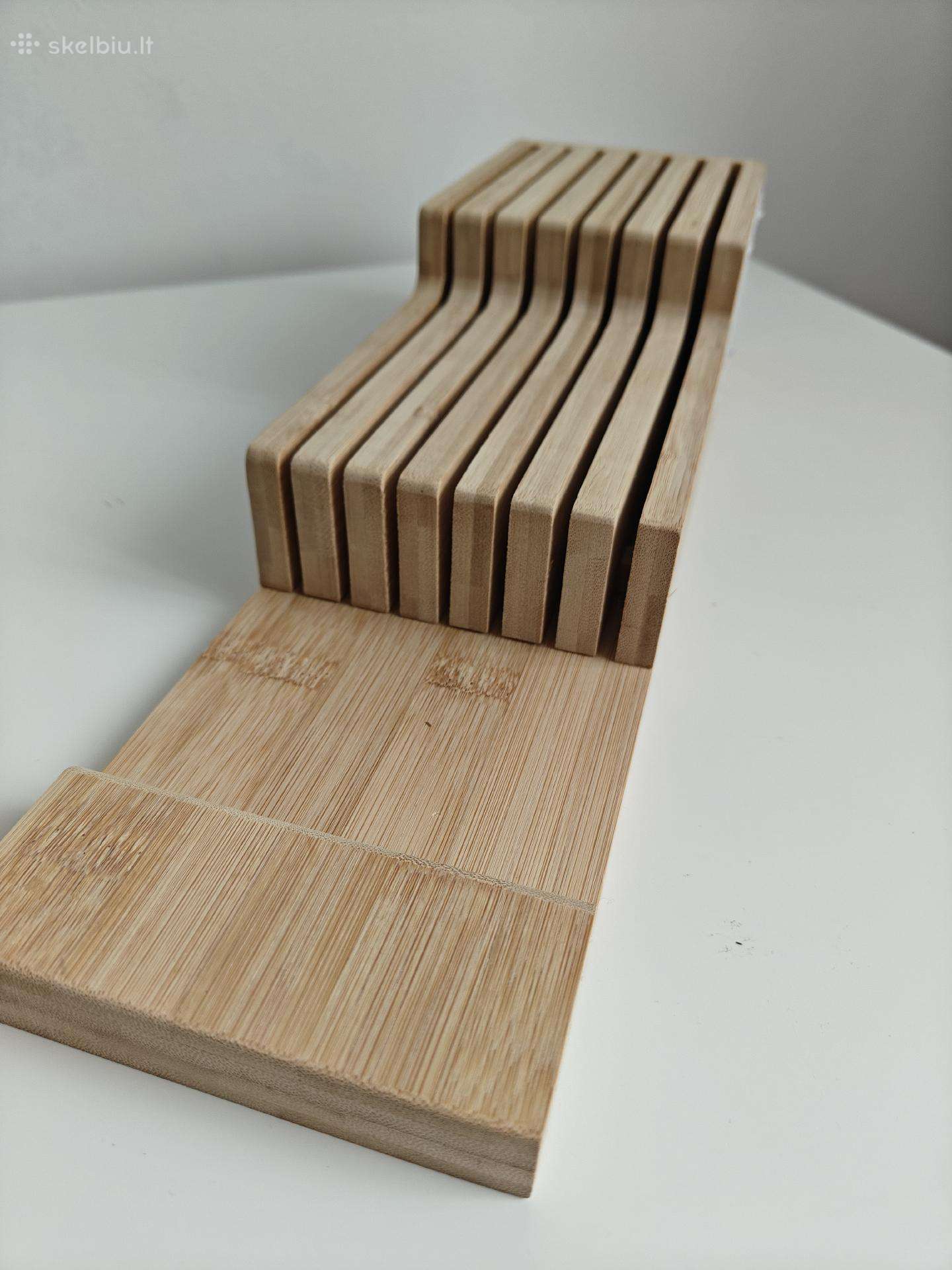 Bambukinis peilių įdėklas 39 11 cm