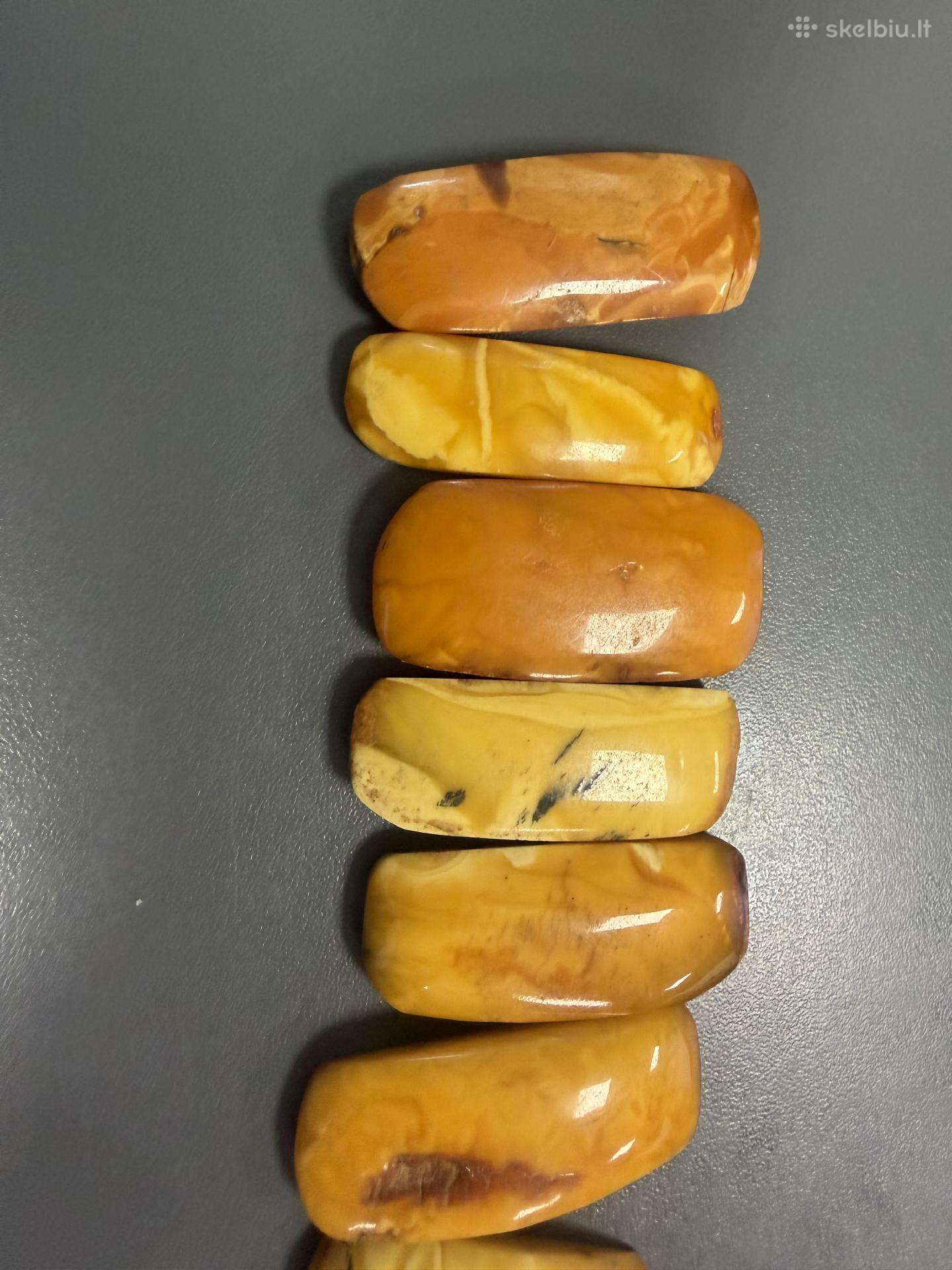 Natūralaus Baltijos gintaro apyrankė – 55 g