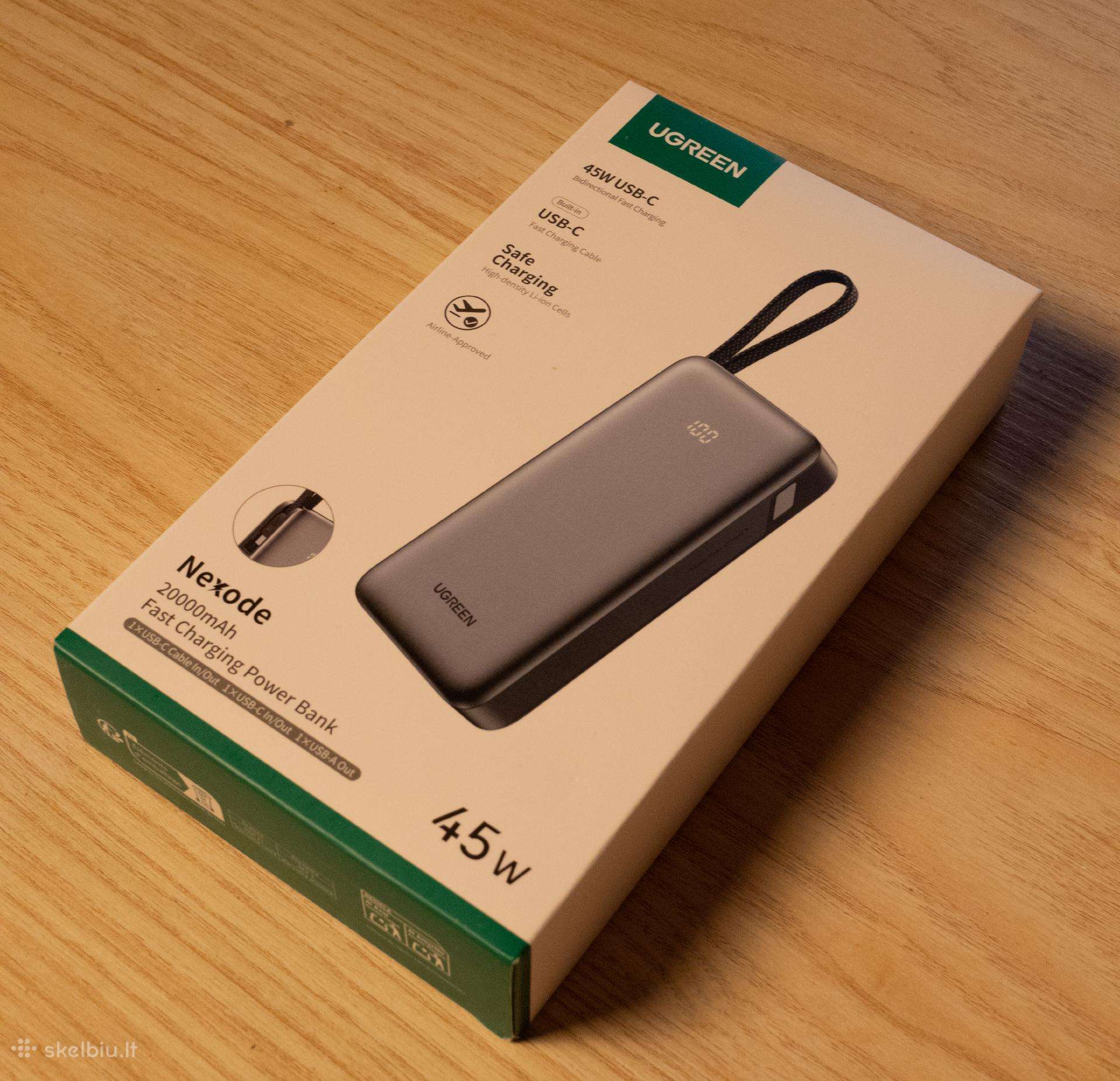 Išorinė baterija (Power Bank) Ugreen 20000mah 45w