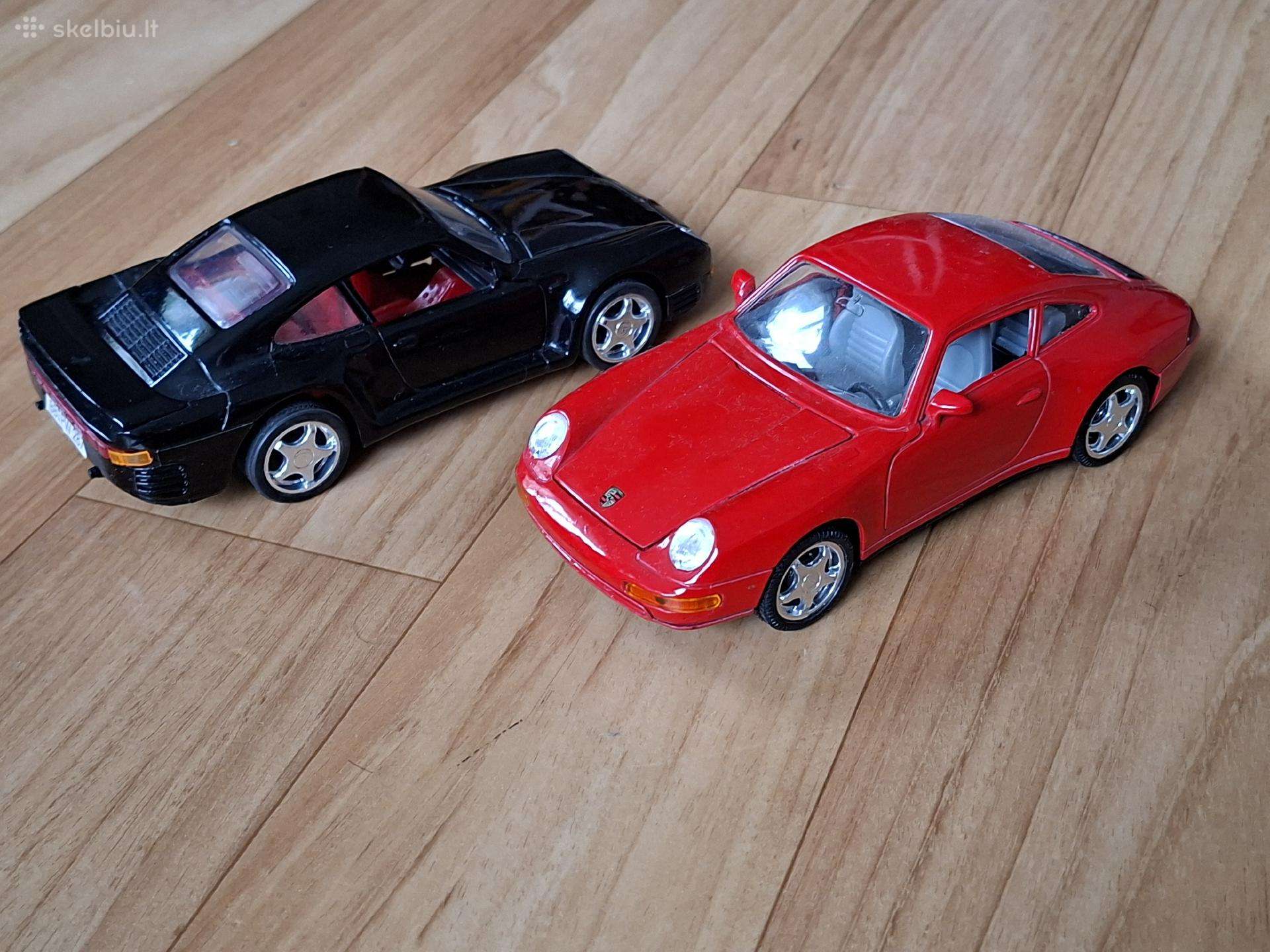 1:24 porsche modelių rinkinys 2vnt.