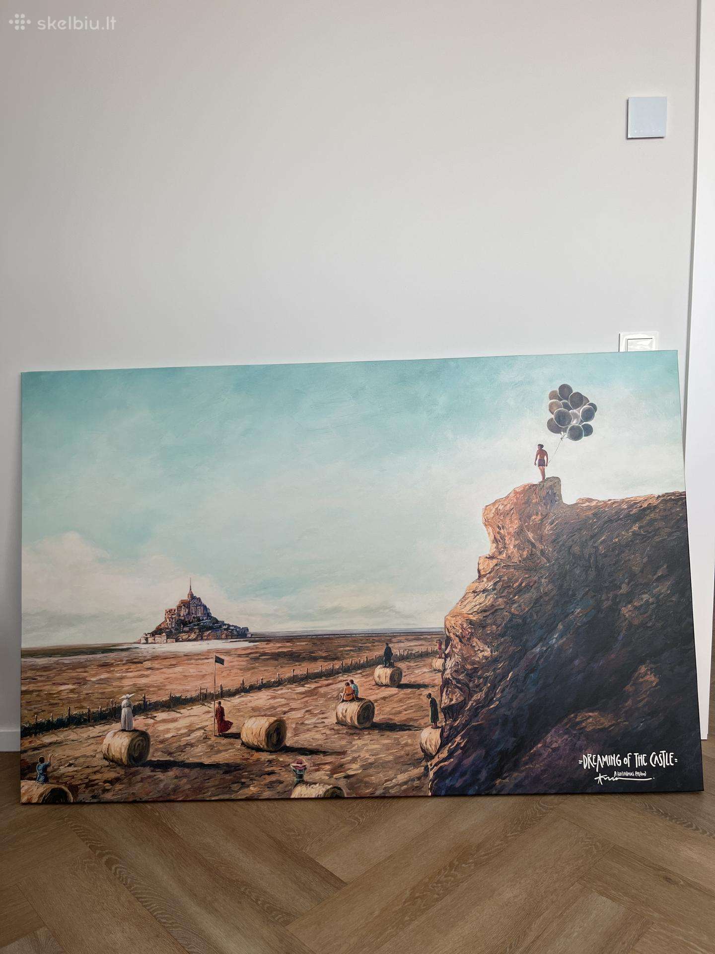 Algio Kriščiūno paveikslas Dreaming Of A Castle