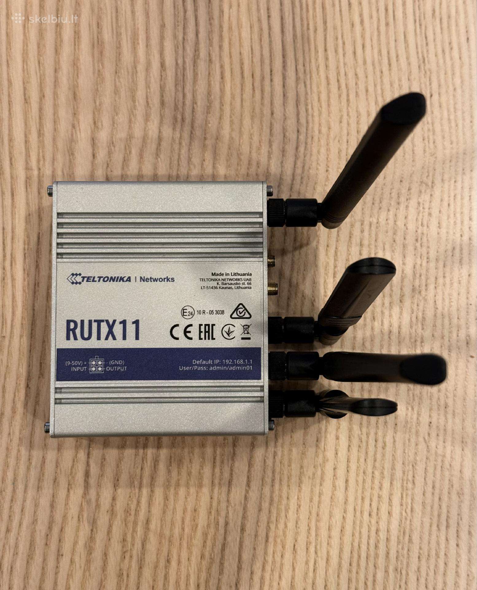 Teltonika Rutx11 4G maršrutizatorius