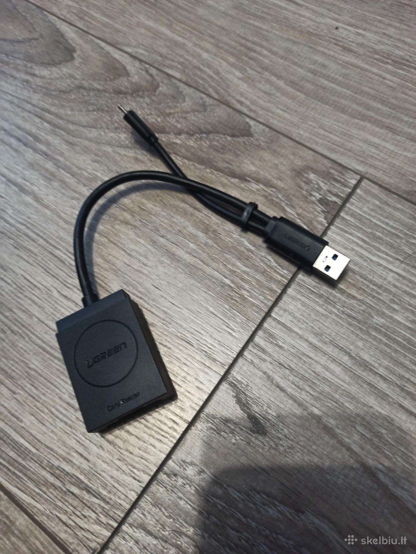 Ugreen Usb+micro Adapteris card reader Sd + Micro