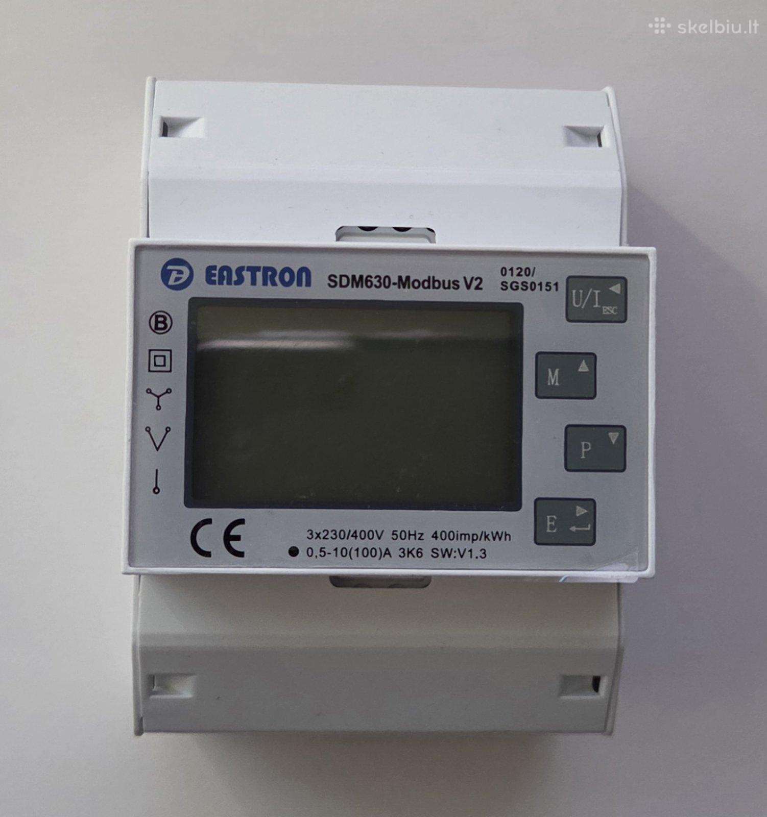 Smartmeteris Eastron Sdm630 - Modbus V2. Naujas
