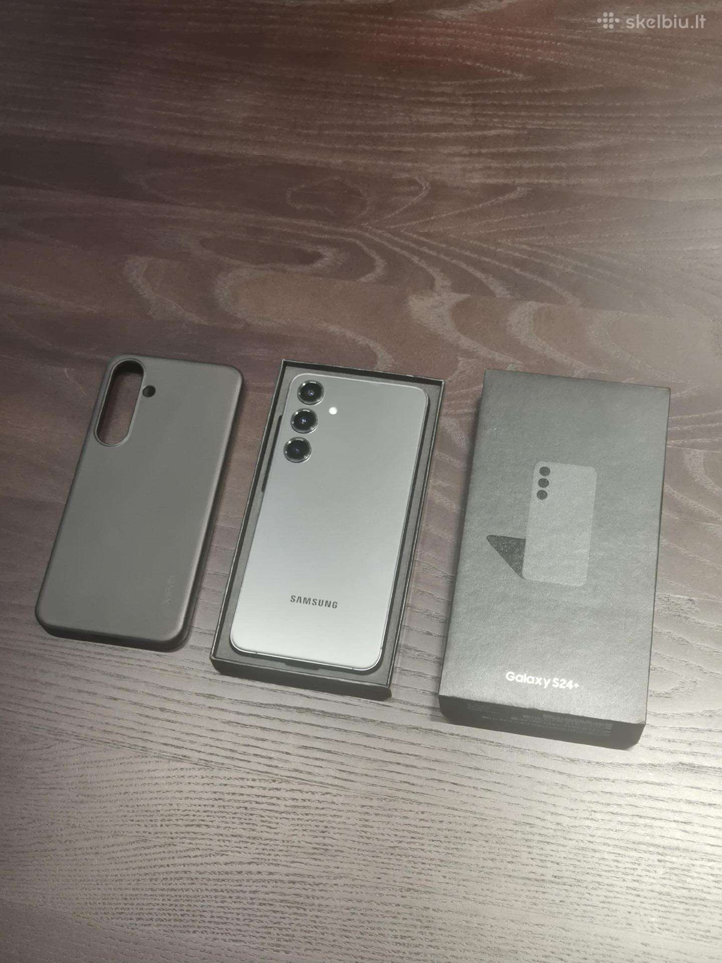 Samsung Galaxy S24+ 256gb (Juodas) + Garantija