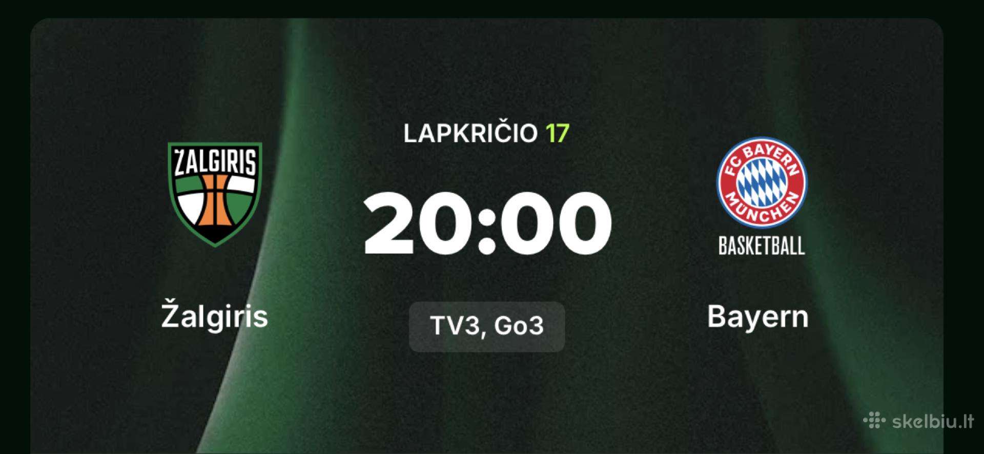 Audi Žalgiris - Bayern