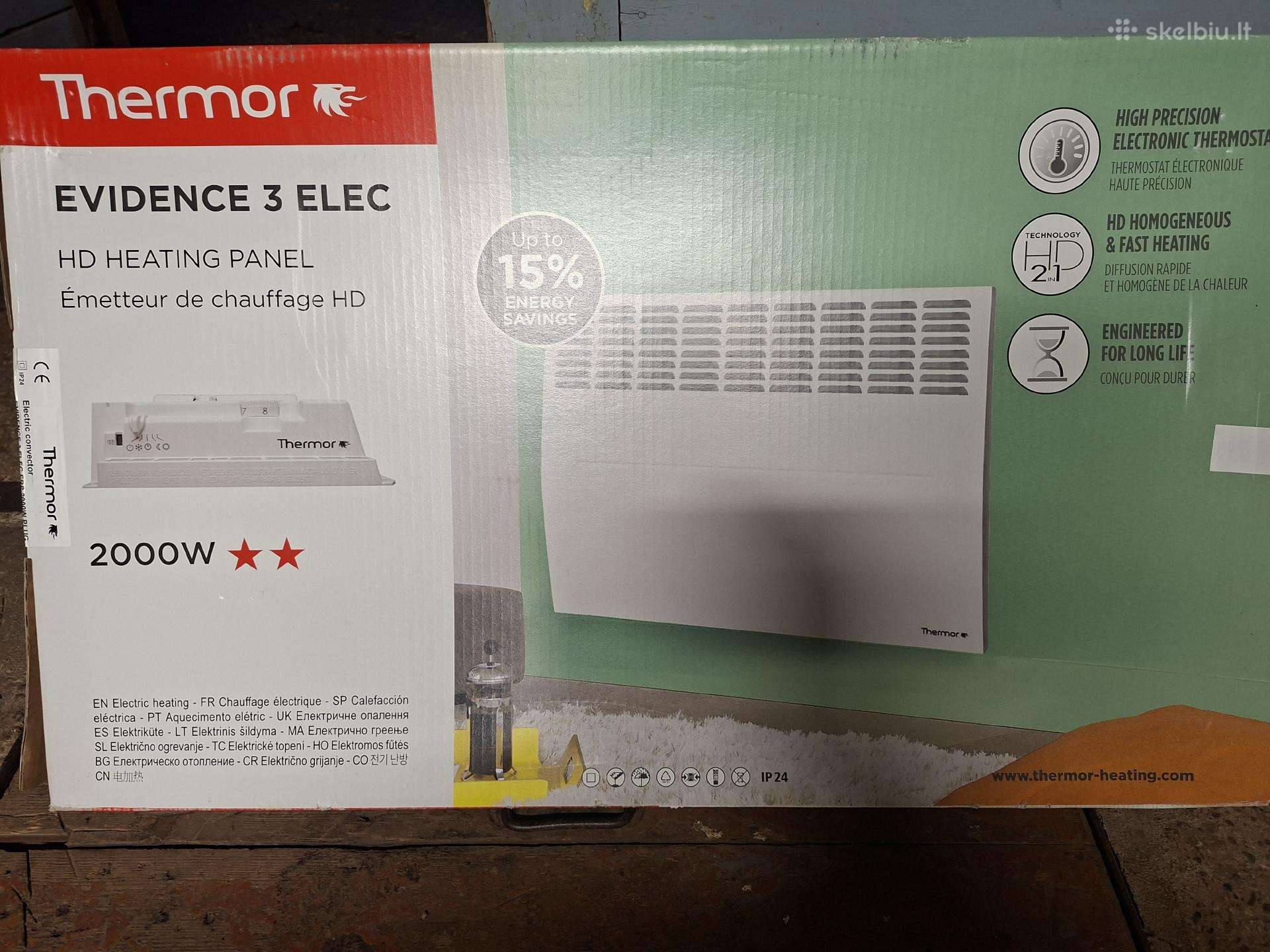 Elektrinis radiatorius 2000 W