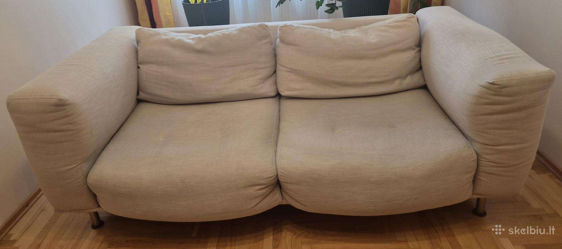 Jauki, minkšta ir patogi dvivietė sofa