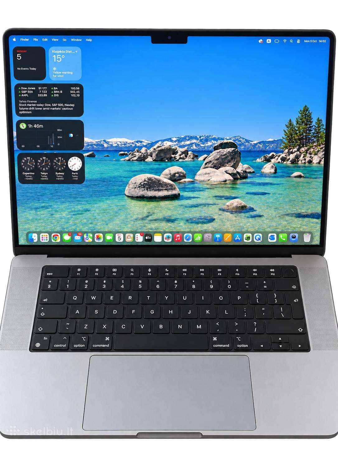 Parduodamas Apple MacBook Pro 16 (2023), M2 Pro,