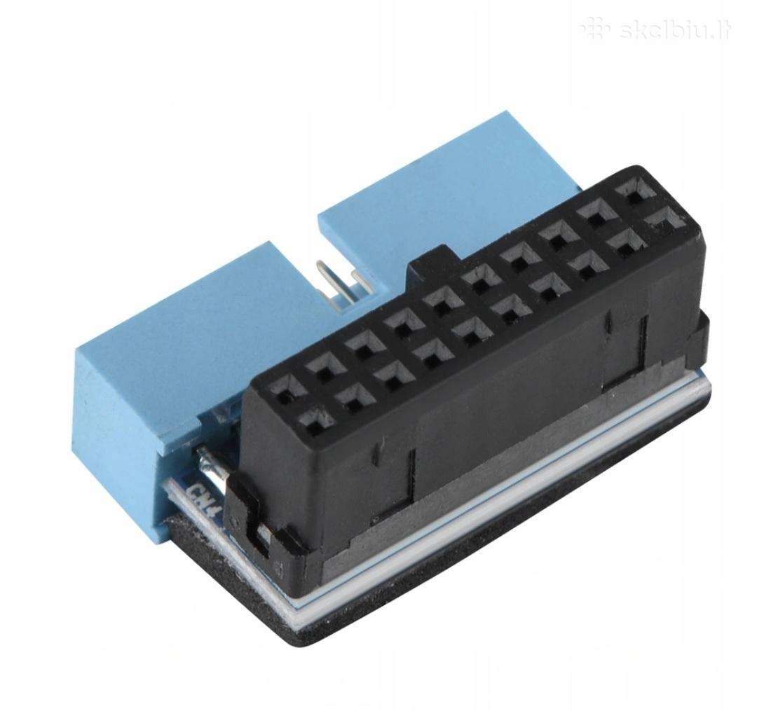 Usb3 motininės plokštės kampinis adapteris