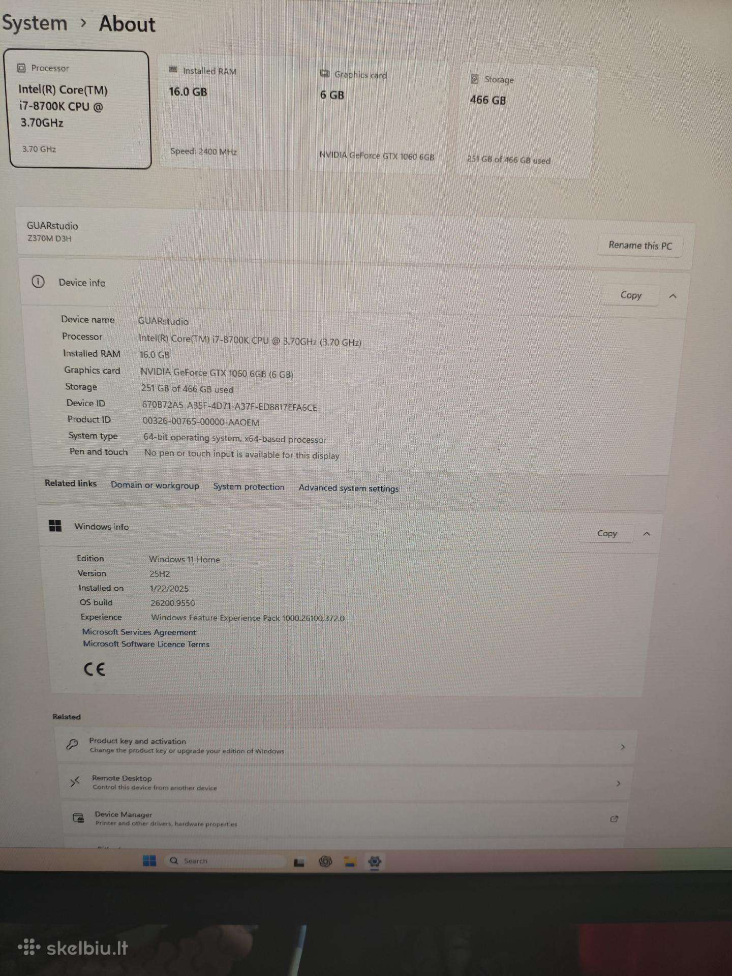 Paruodamas pc