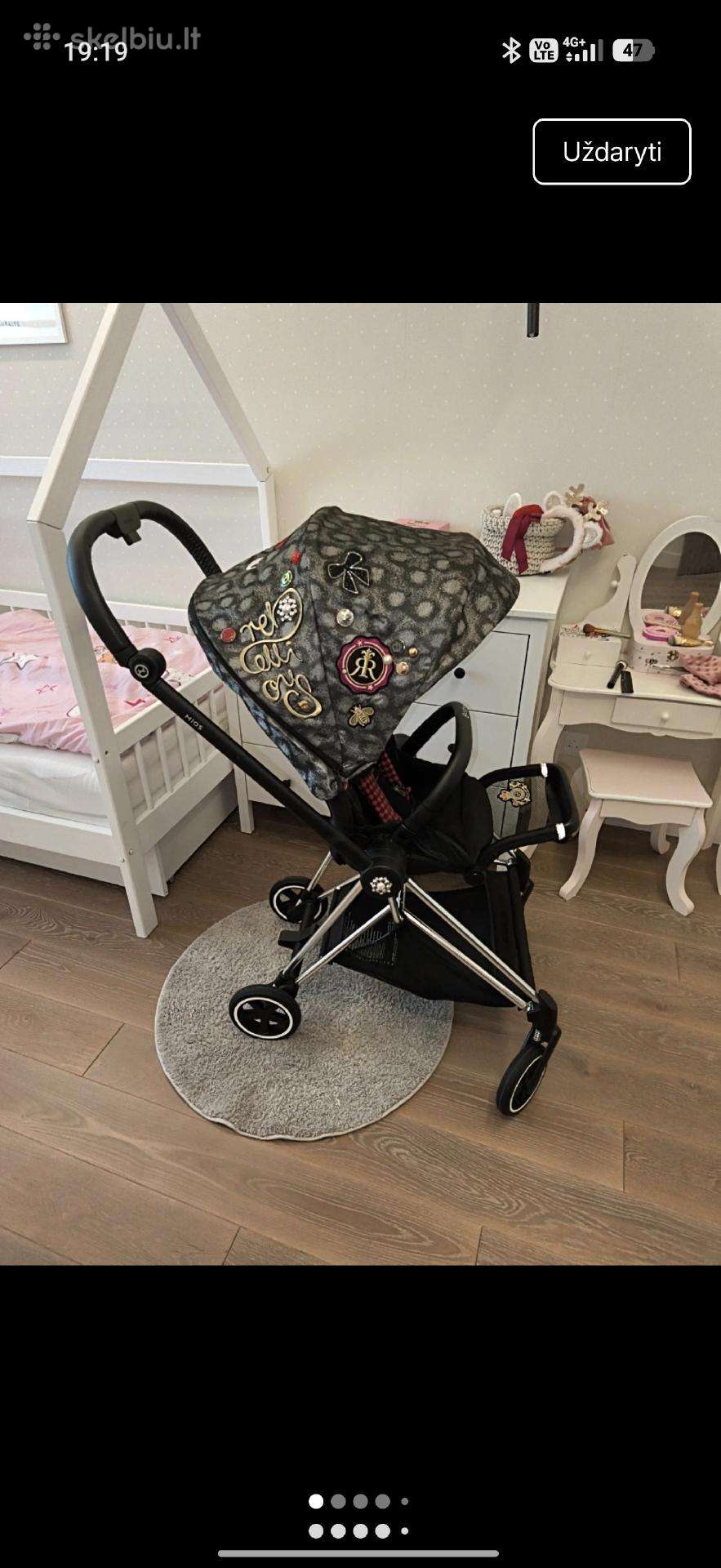 Cybex Platinum Rebelliious Royal vežimėlis