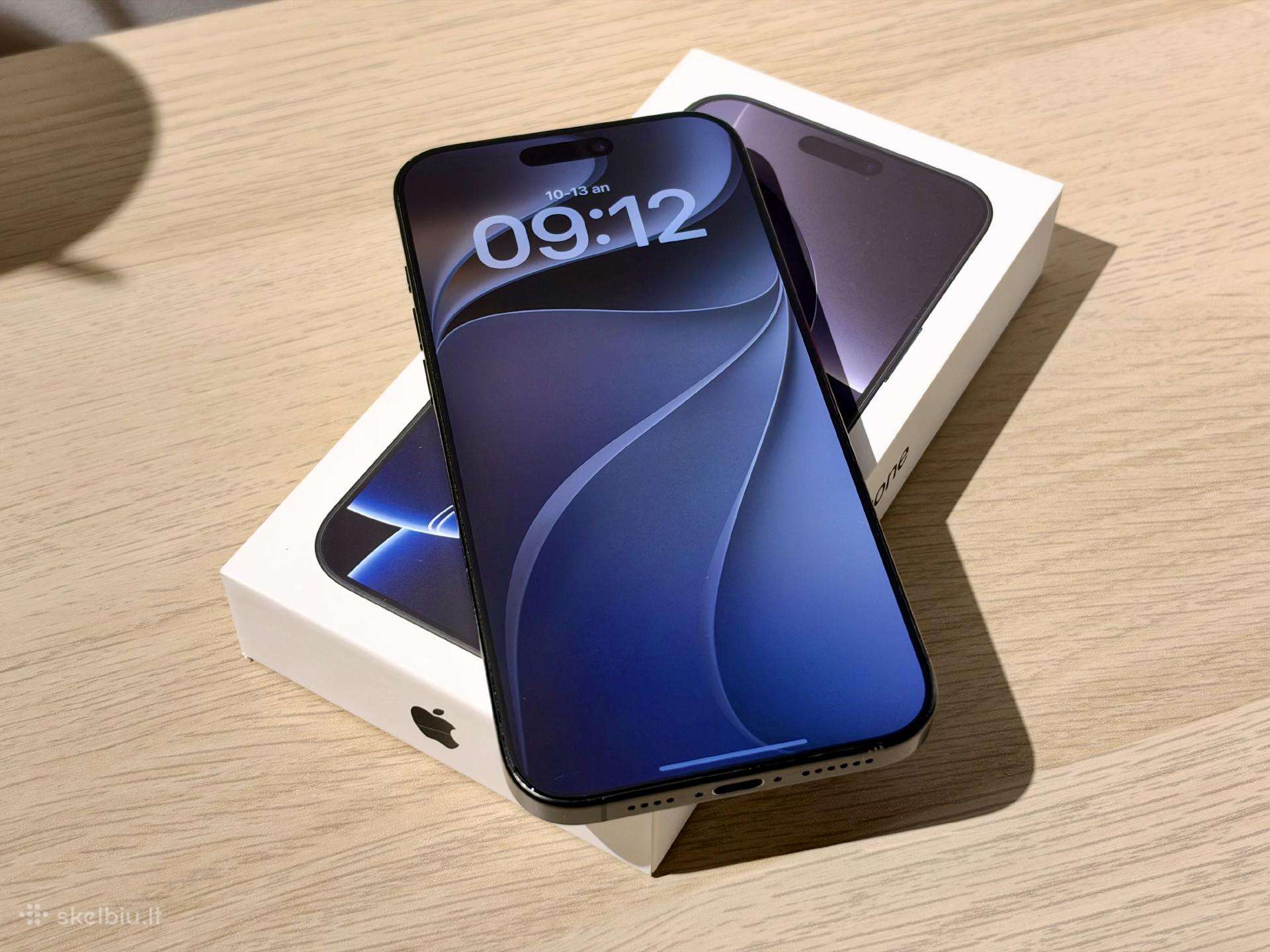 iPhone 16 Pro Max 256gb Black Titanium