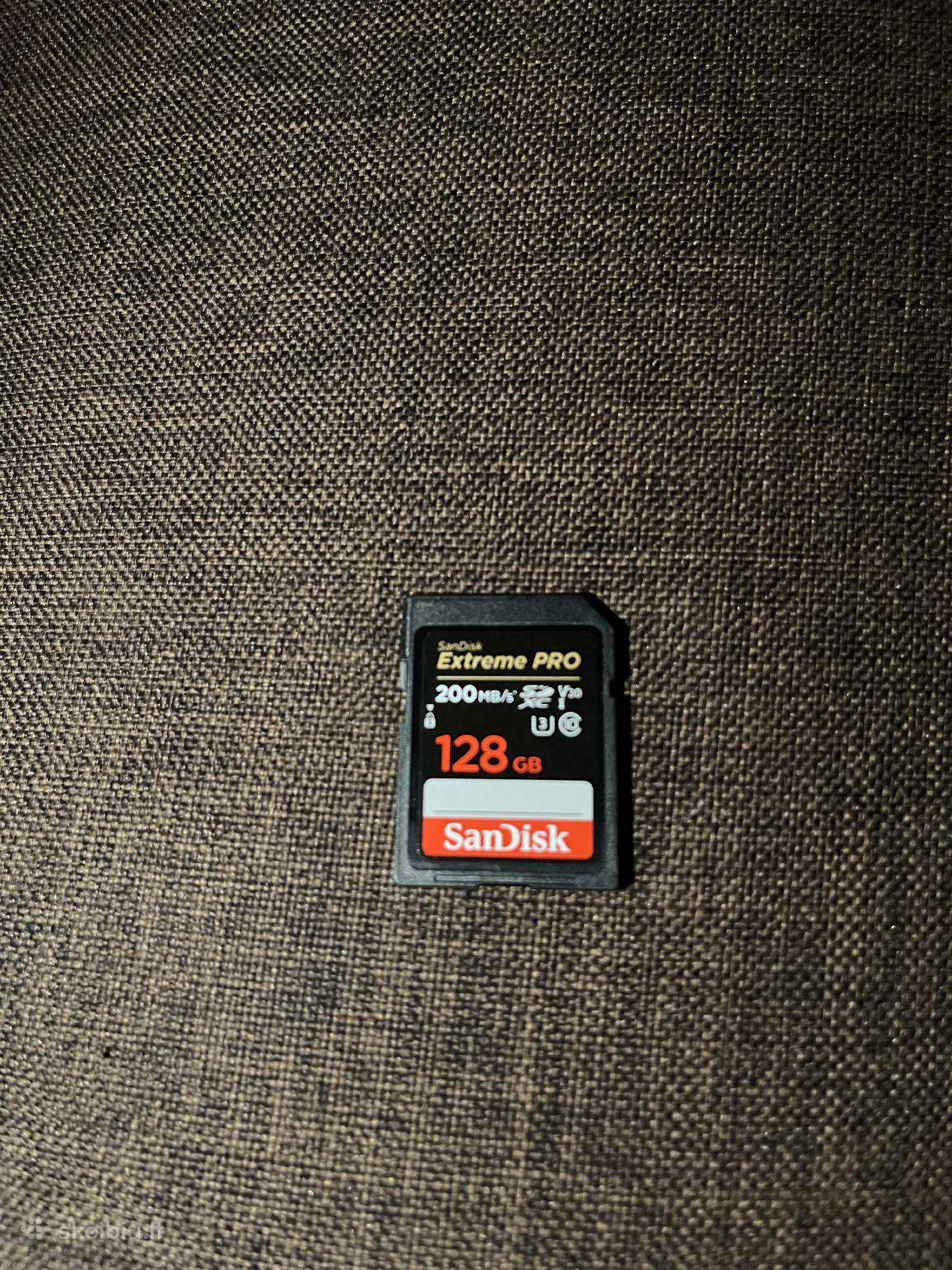 Sandisk Extreme Pro 128gb Sd kortelė