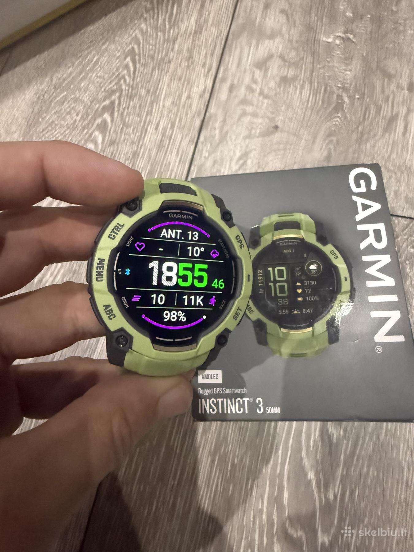 Garmin Instinct 3 50mm, Amoled