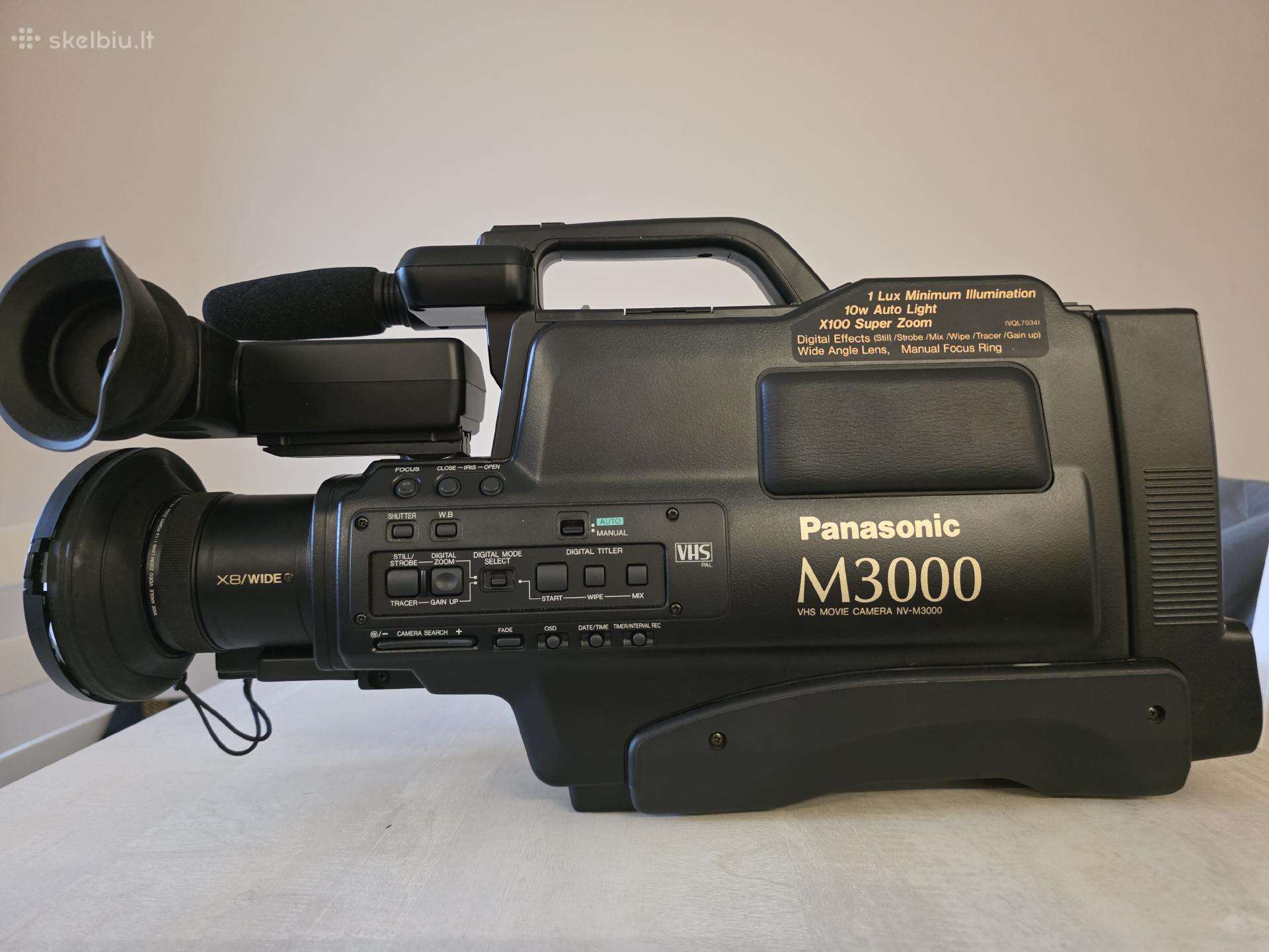 Parduodu Panasonic M 3000 vaizdo kamara