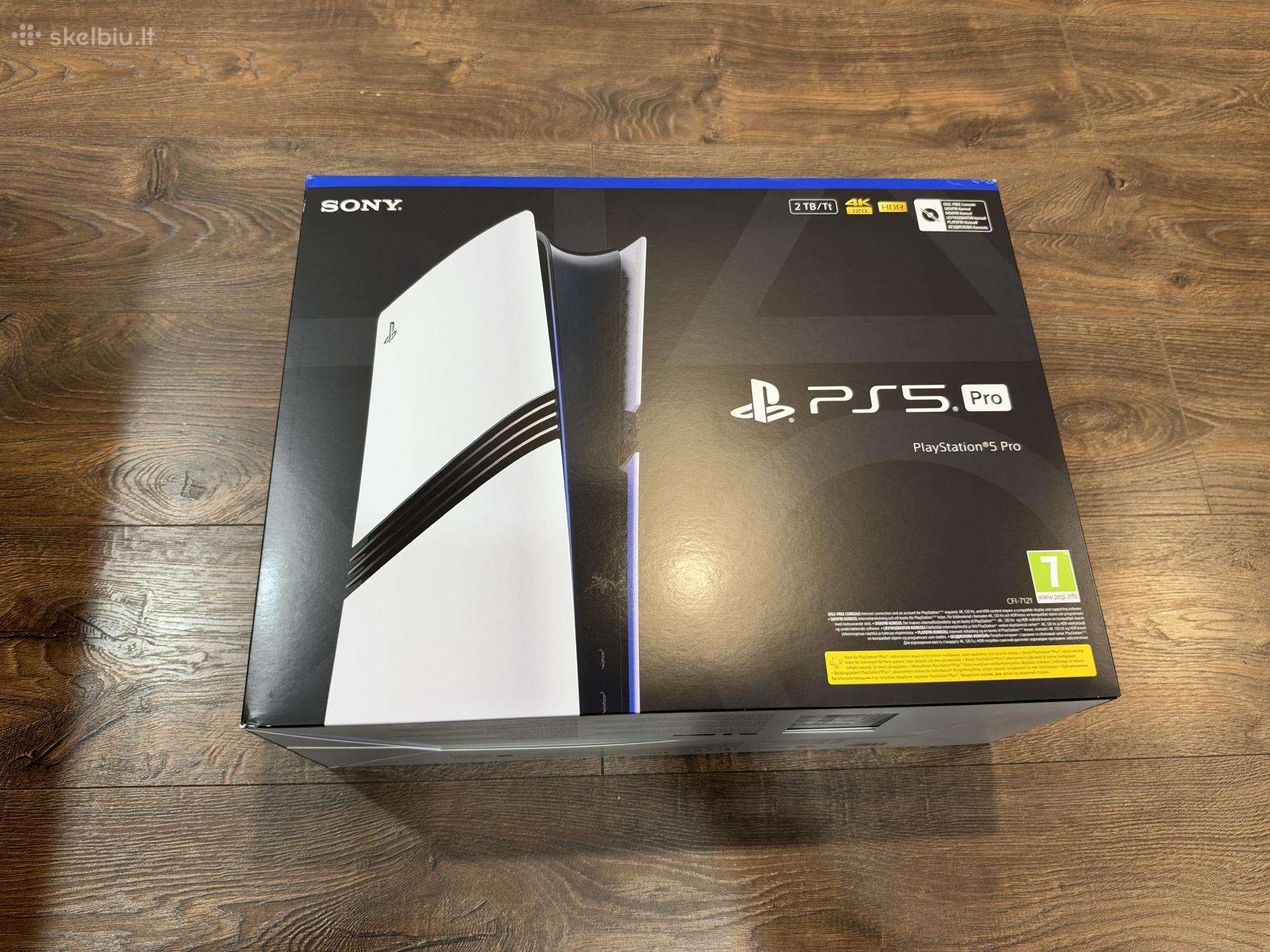 Sony Playstation 5 Pro/2tb/naujas/24 men garantija