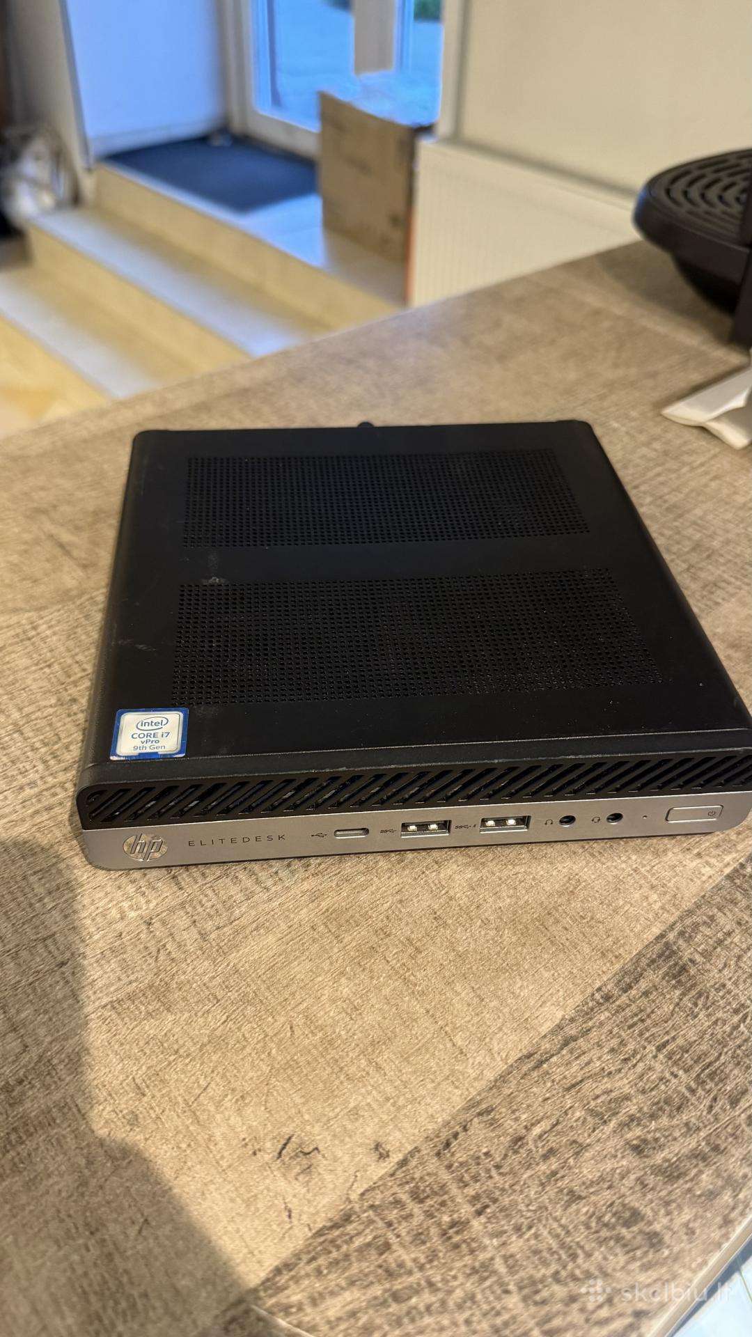 Hp Elitedesk 800 G5 mini kompiuteris i7/16gb/512gb