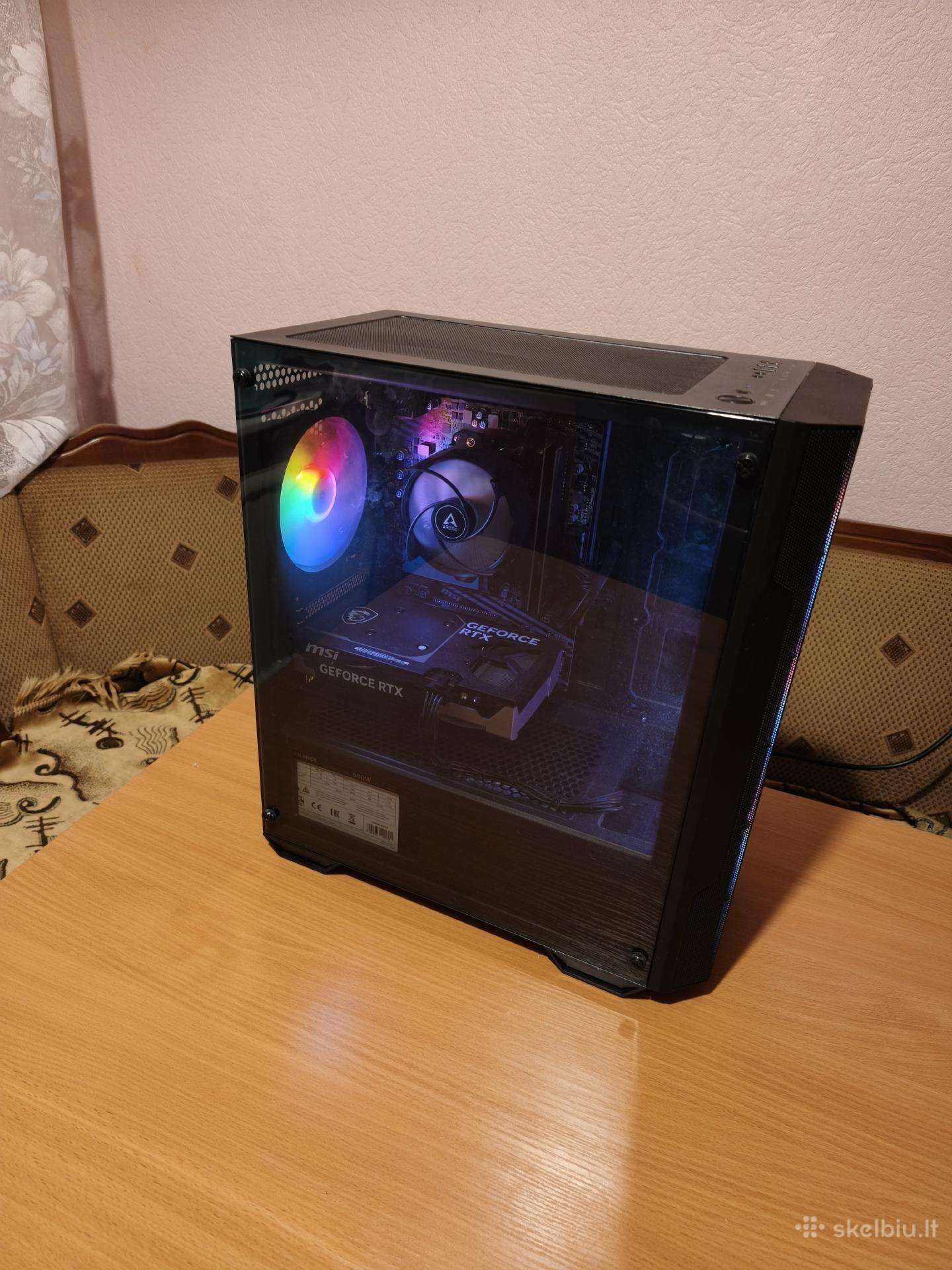 Stacionarūs kompiuteris, Rtx 5050,16gb RAM,2tb SSD