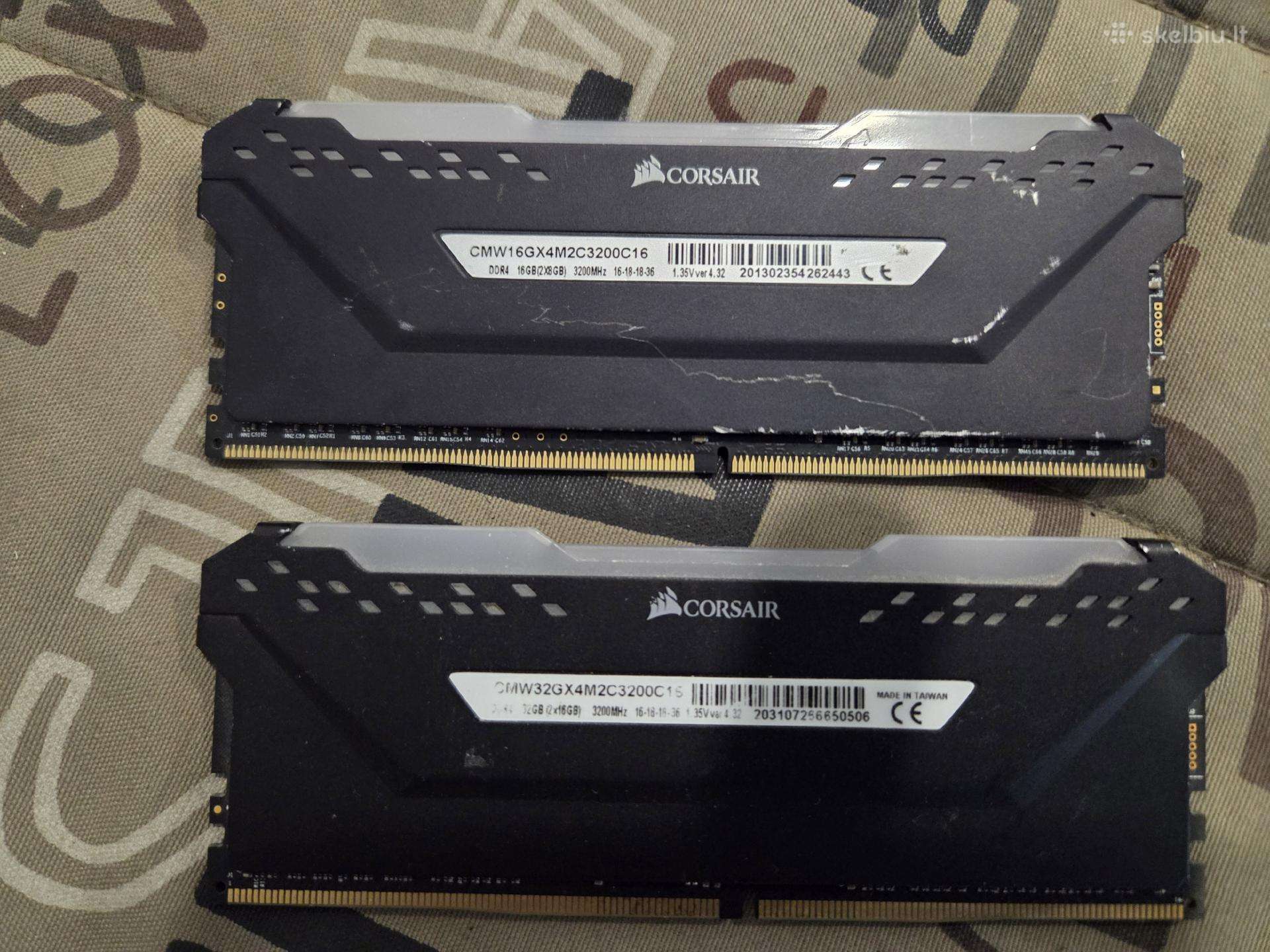 Ddr4 16gb RAM atmintis