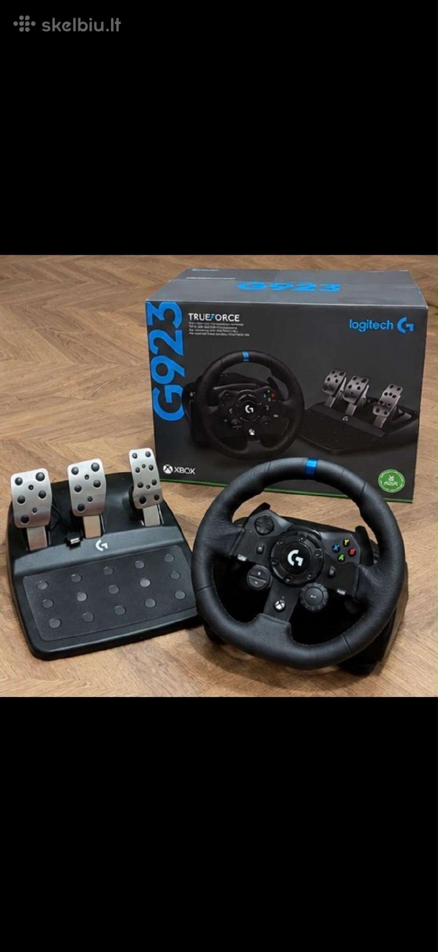Žaidimų vairas Logitech G923