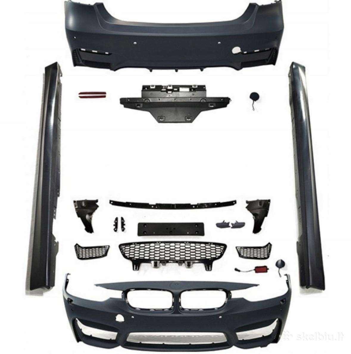 Bmw 3 F30 pilnas M3 Look apdailos komplektas Sedan