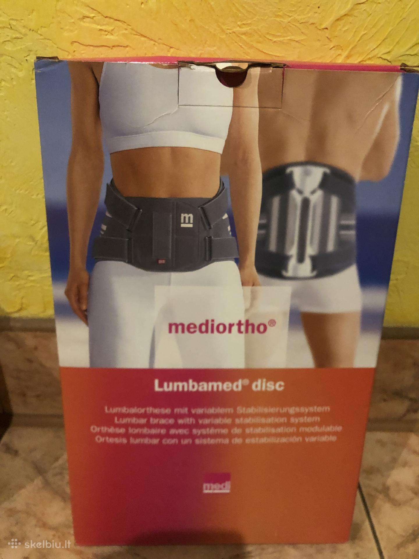 Naujas Lumbamed diskas nugarai