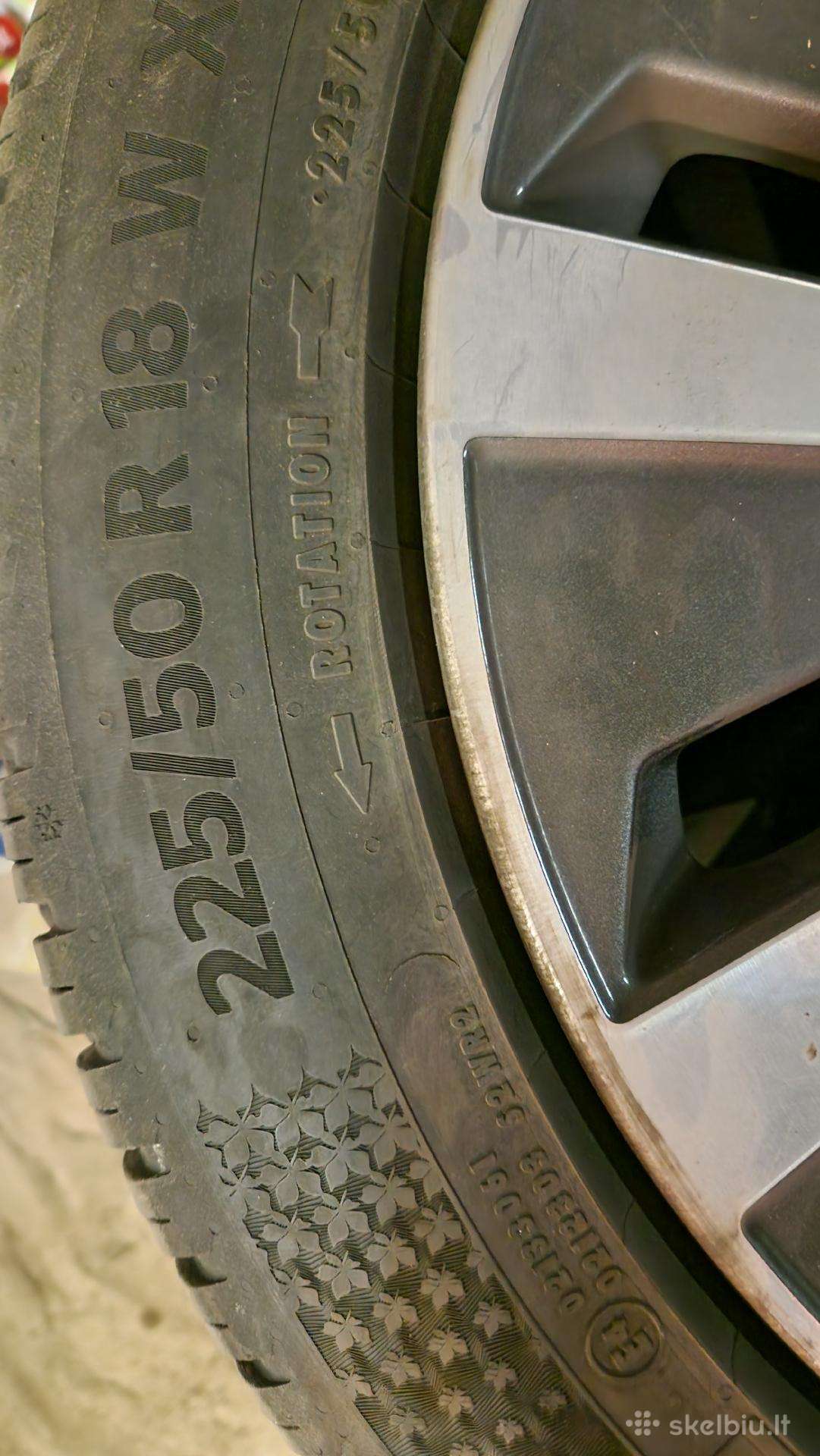 Continental, всесезонные 225/50 R18