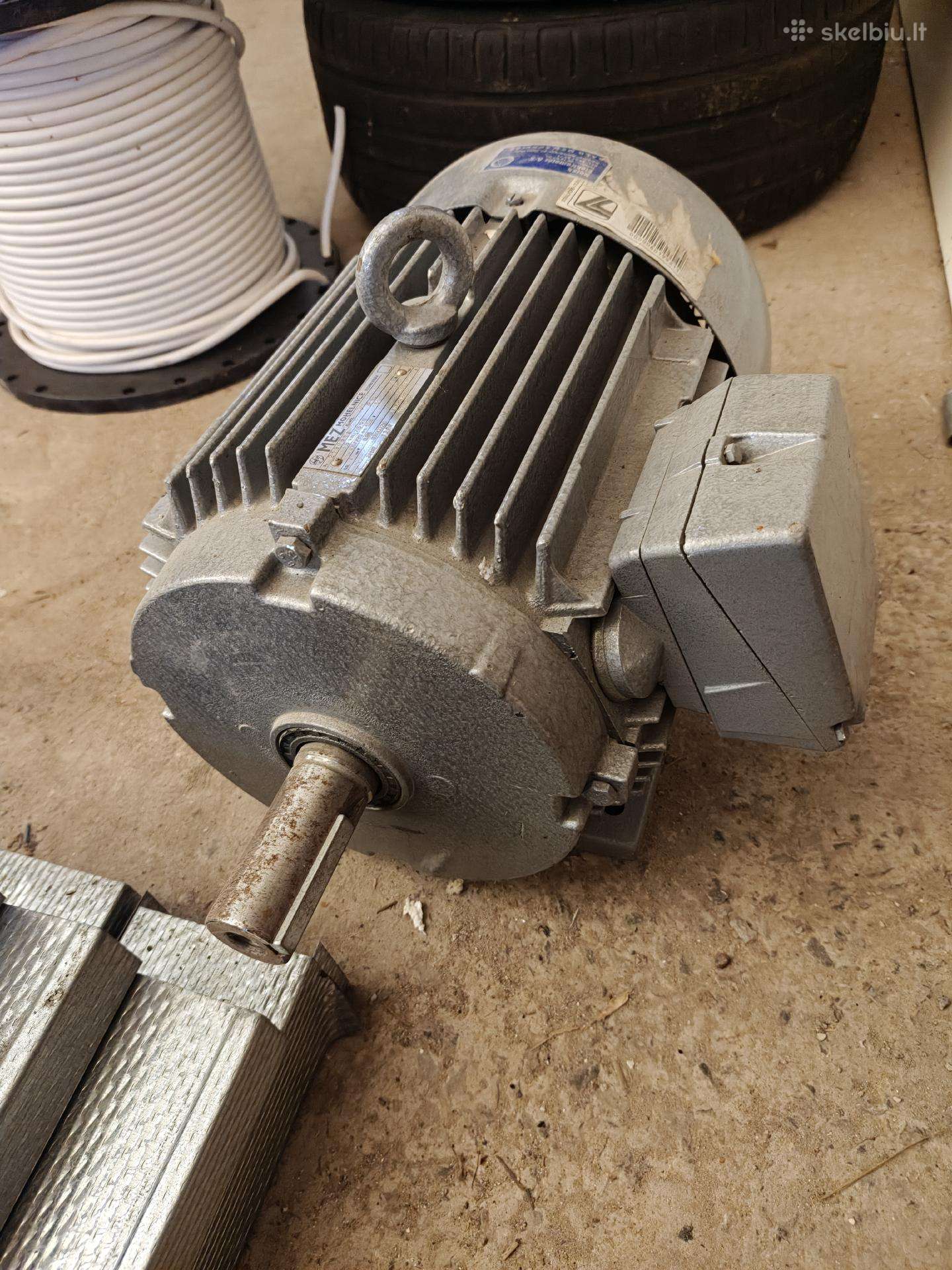 Mez trifazis elektros variklis 5.5kw, 1450aps/min