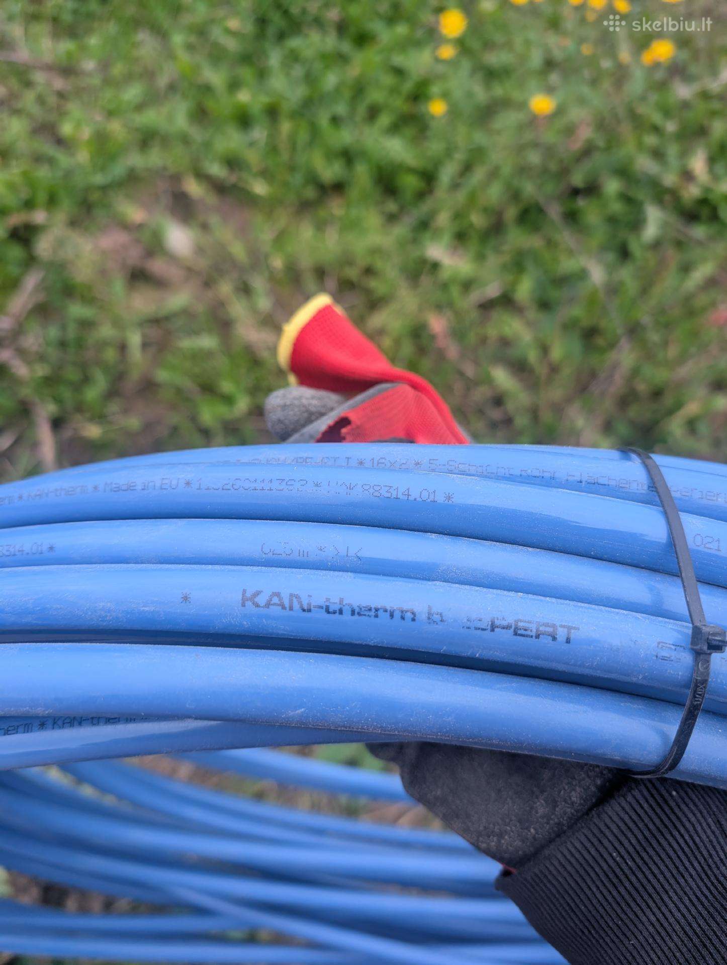 Grindininio šildymo vamzdis Kan-therm d16x2.0 30m
