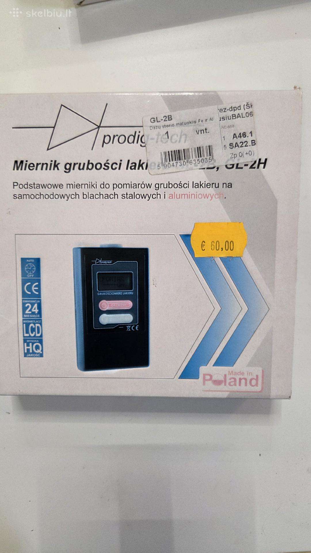 Dažų storio matuoklis