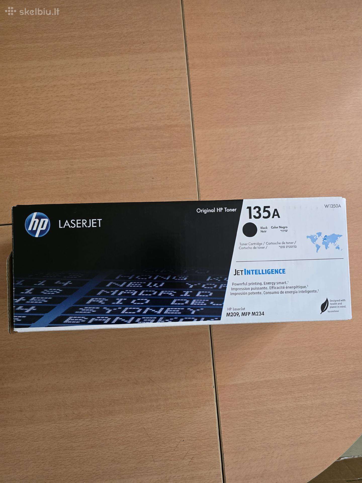 Hp 135a (W1350a) originali juoda tonerio kasetė