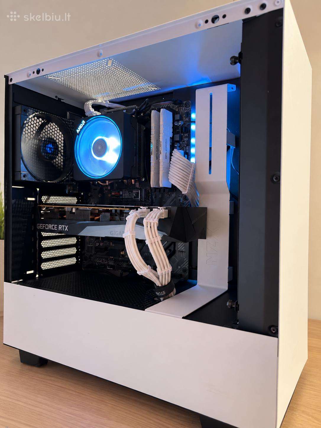 Ryzen 7/ Rtx 3060 ti žaidimų kompiuteris